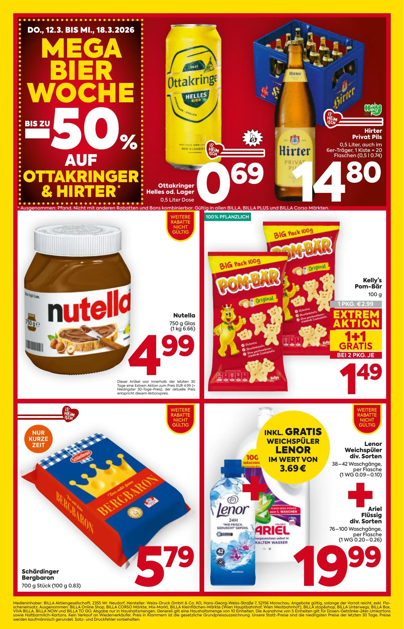 Billa akciós újság And Billa Plus 03.12–03.18 – 20. oldal