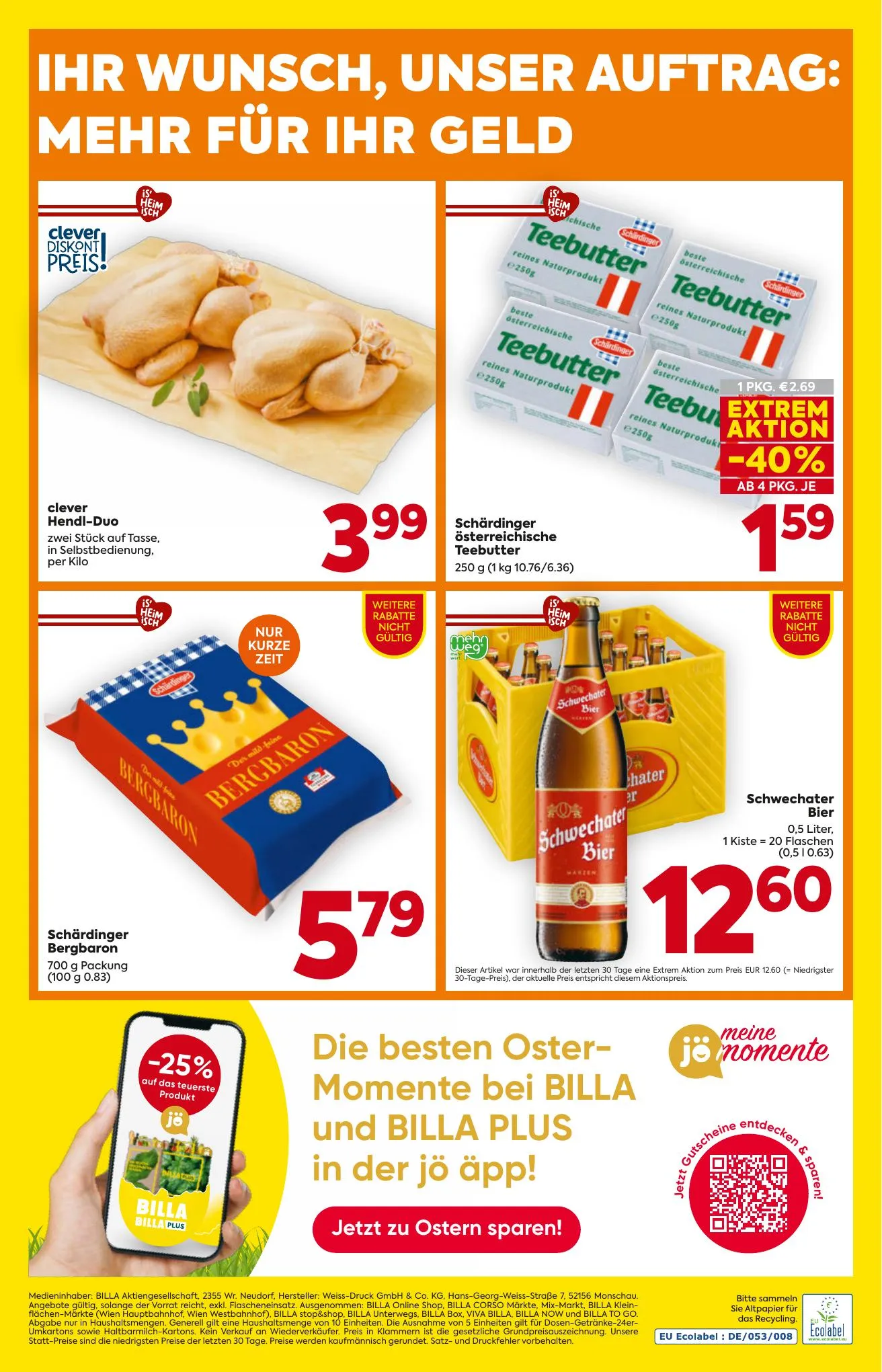Billa akciós újság And Billa Plus 03.19–03.25 – 20. oldal
