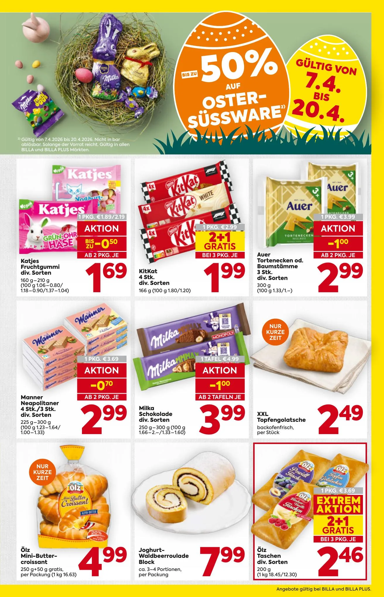Billa akciós újság And Billa Plus 04.07–04.15 – 11. oldal