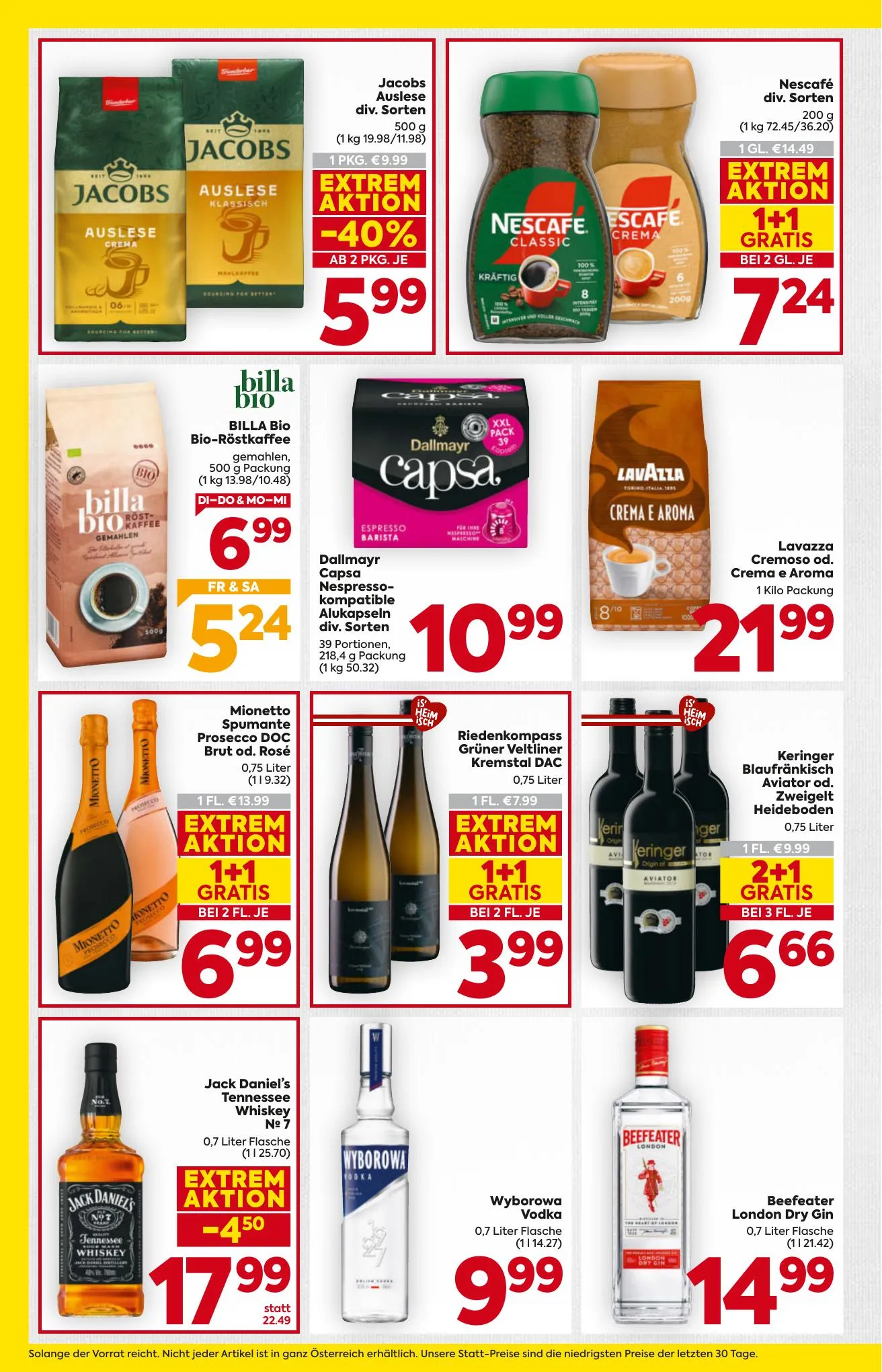 Billa akciós újság And Billa Plus 04.07–04.15 – 14. oldal