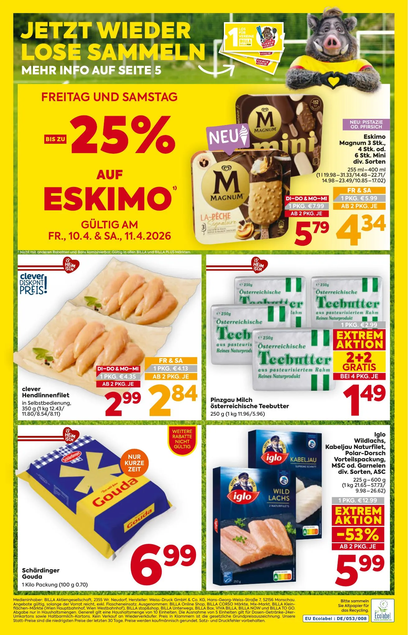 Billa akciós újság And Billa Plus 04.07–04.15 – 16. oldal