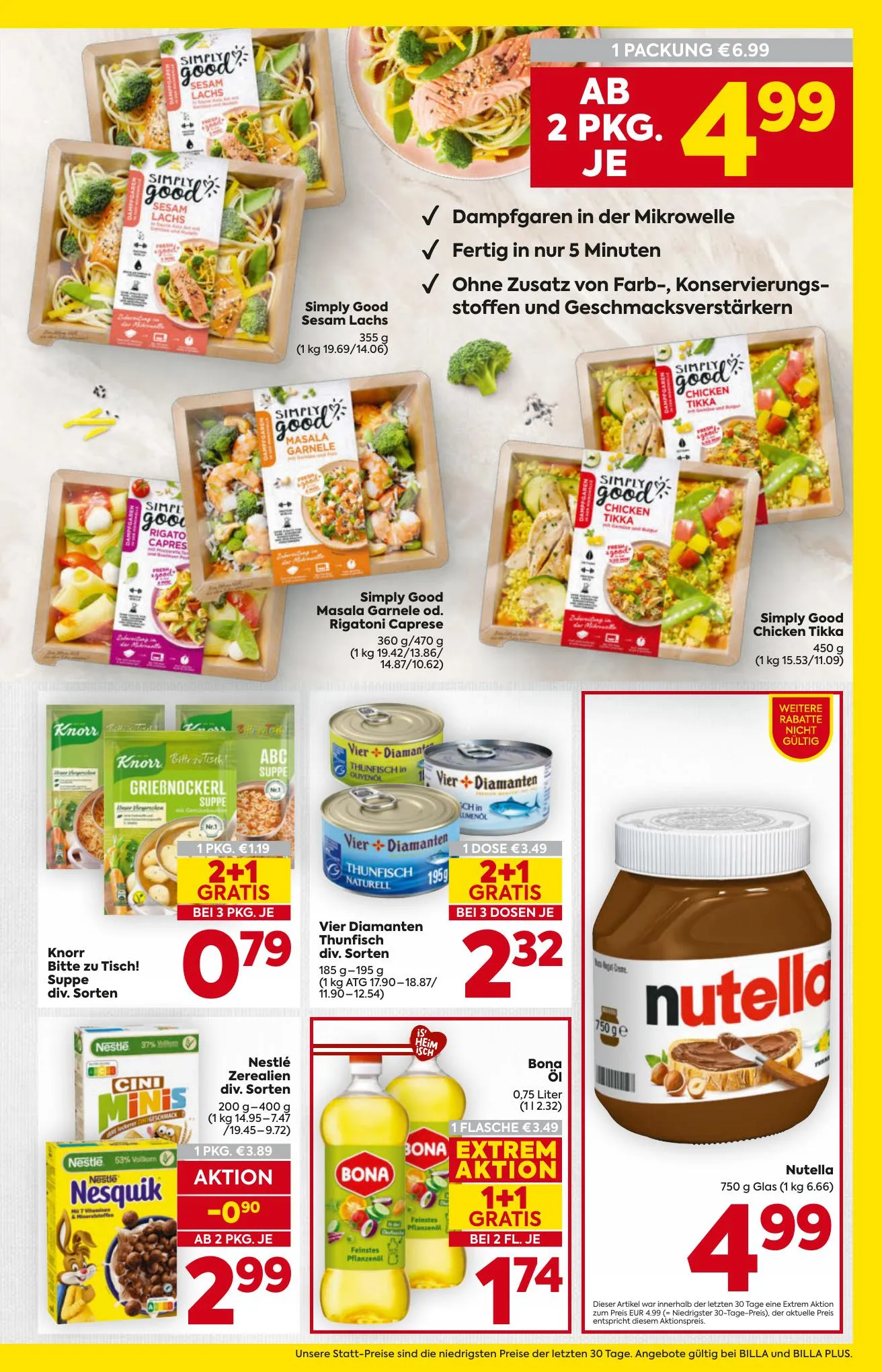 Billa akciós újság And Billa Plus 04.07–04.15 – 9. oldal