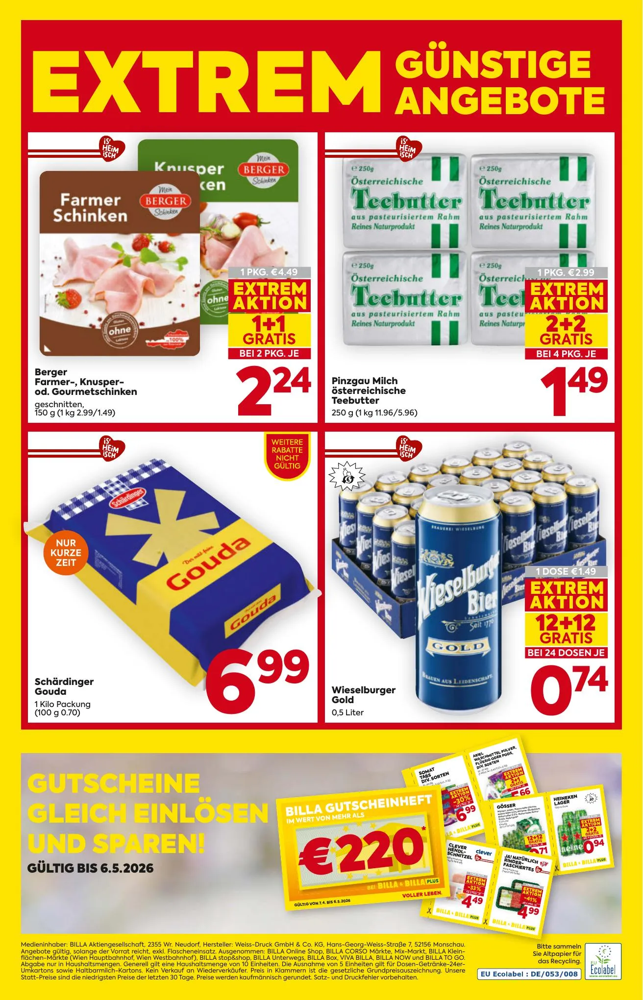 Billa akciós újság And Billa Plus 04.16–04.22 – 16. oldal
