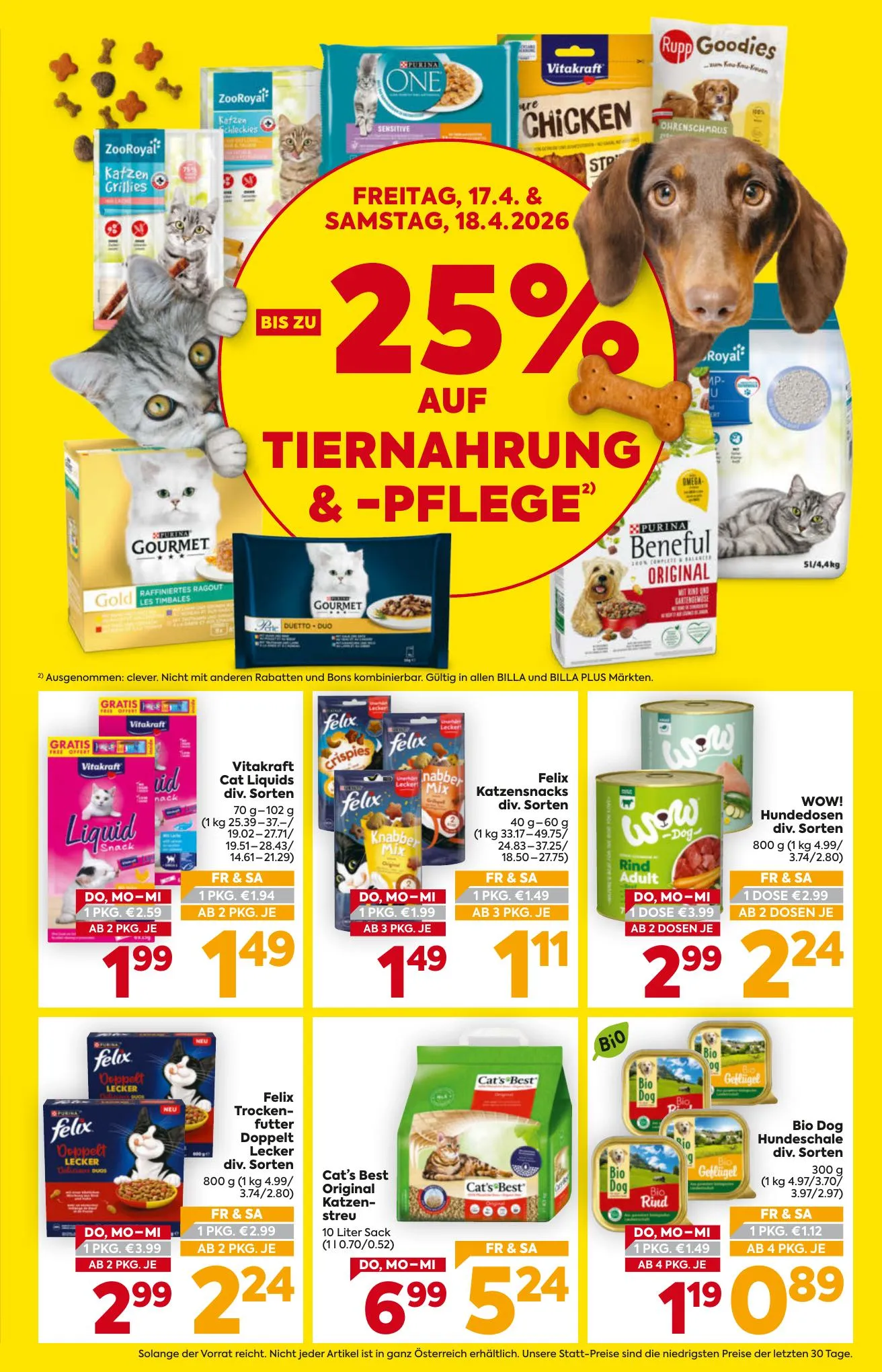 Billa akciós újság And Billa Plus 04.16–04.22 – 3. oldal