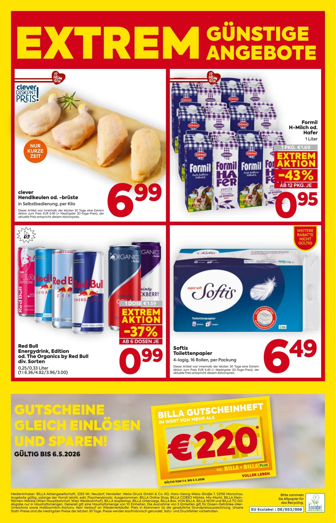 Billa akciós újság And Billa Plus 04.23–04.29 – 16. oldal