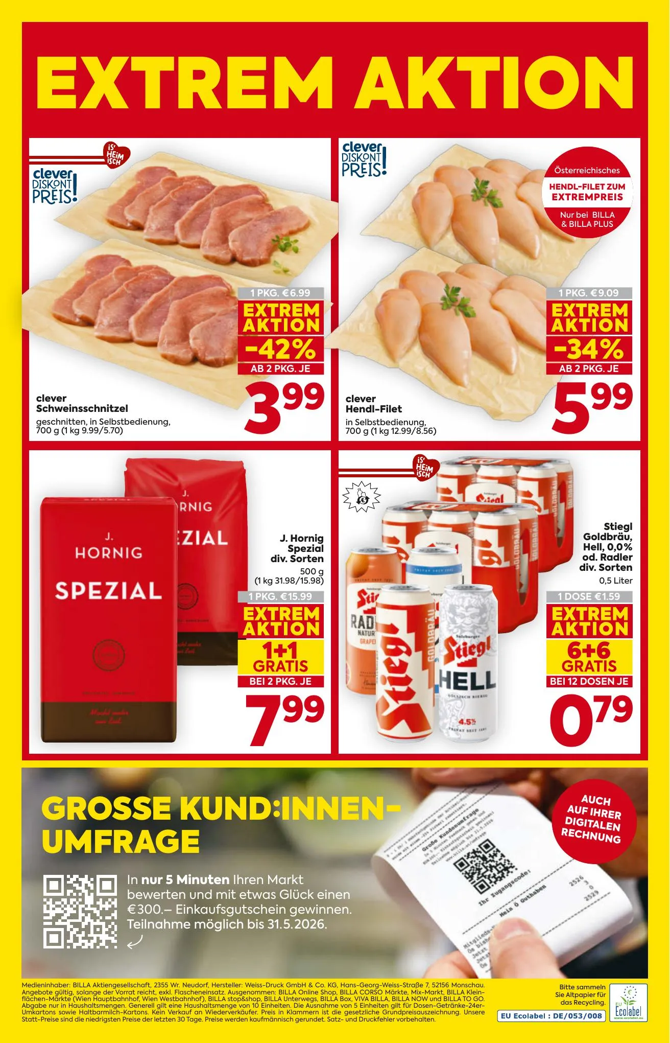 Billa akciós újság And Billa Plus 04.30–05.06 – 16. oldal