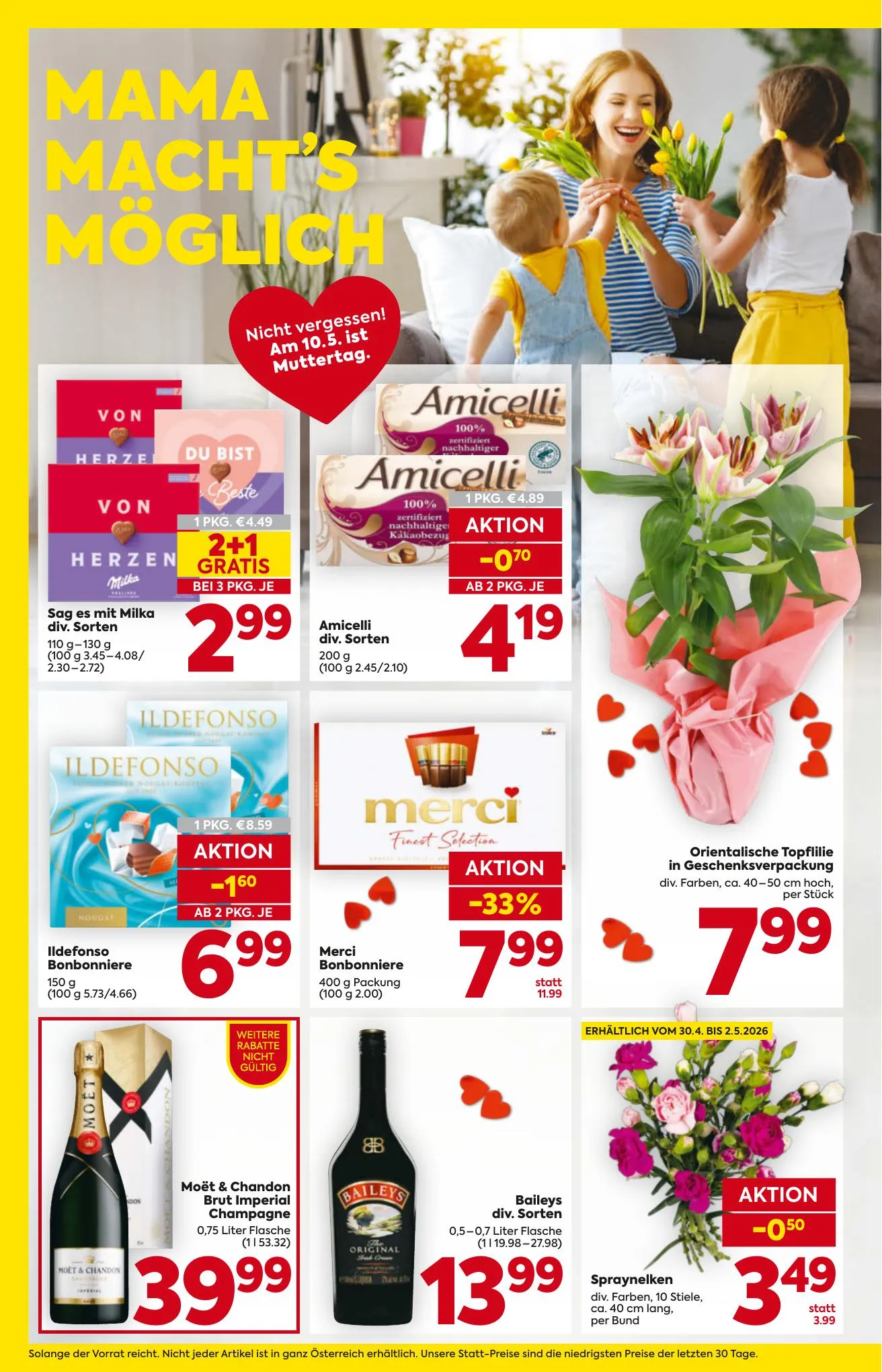 Billa akciós újság And Billa Plus 04.30–05.06 – 4. oldal