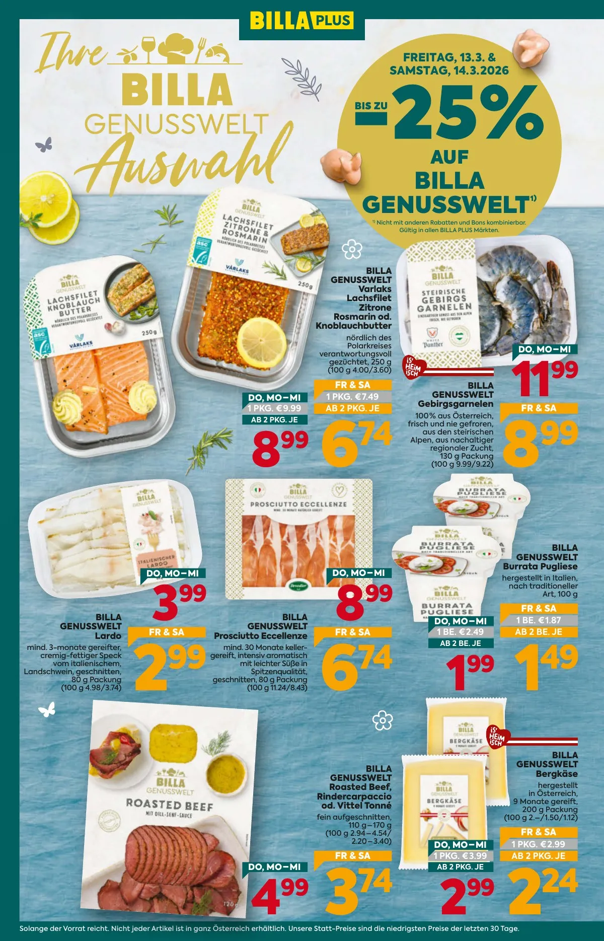 Billa akciós újság Plus 03.12–03.18 – 4. oldal