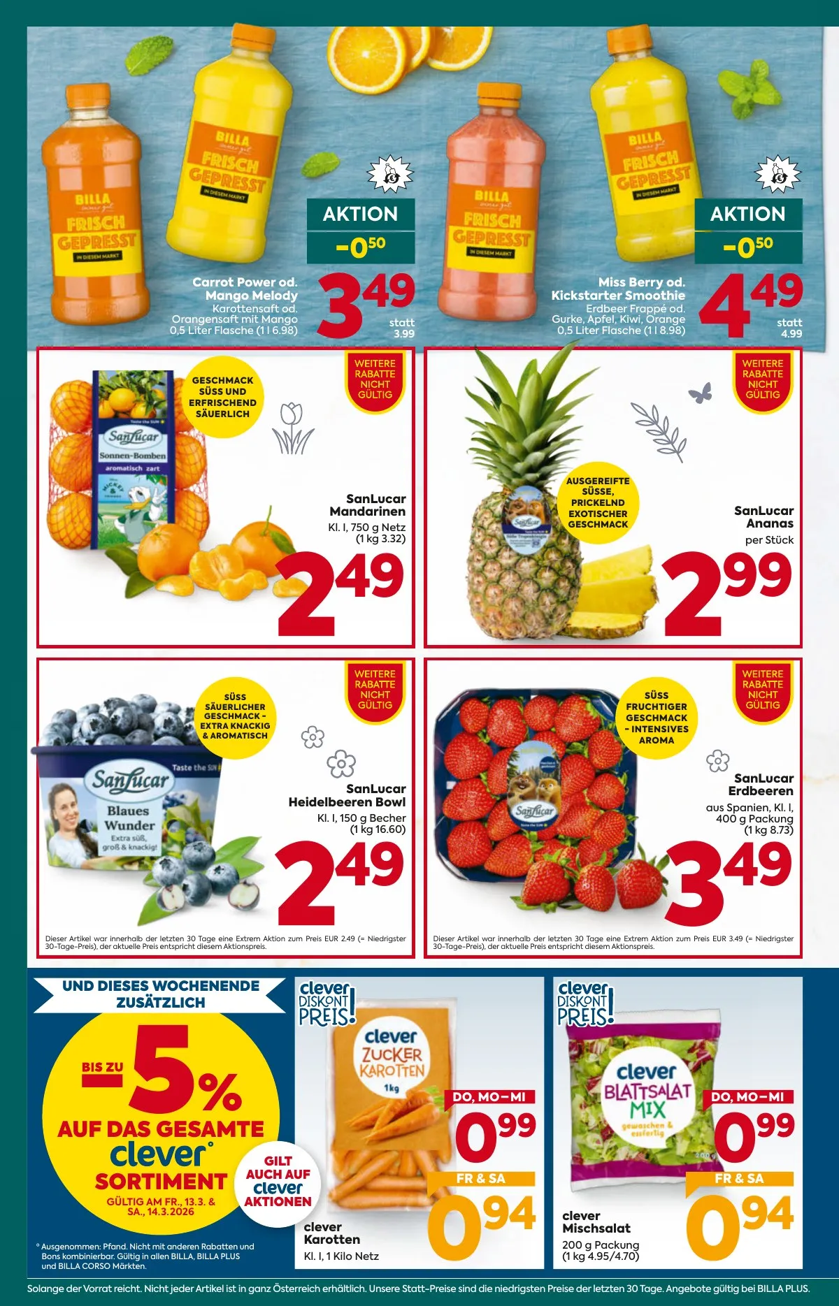 Billa akciós újság Plus 03.12–03.18 – 8. oldal
