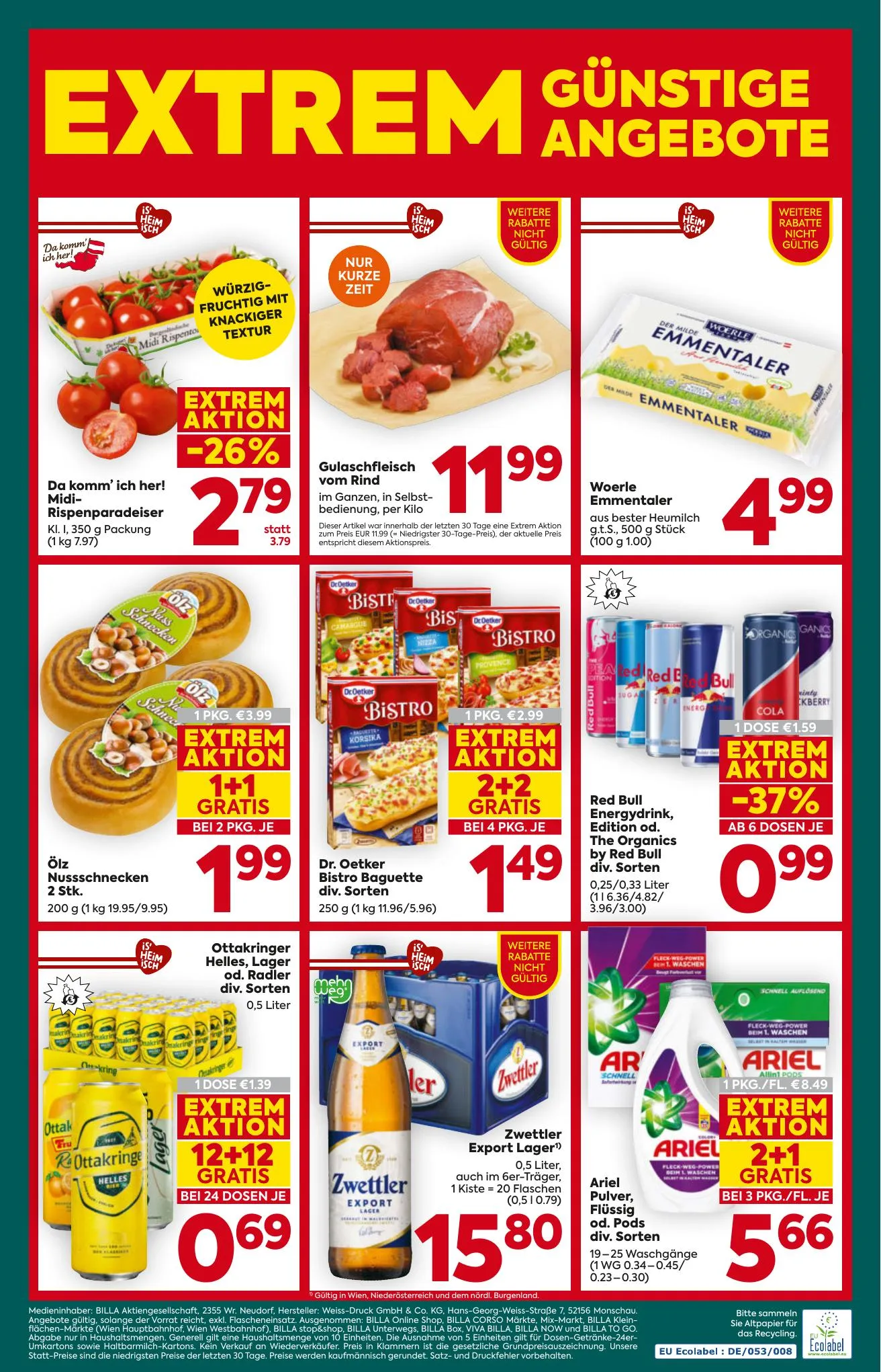 Billa akciós újság Plus 04.23–04.29 – 16. oldal
