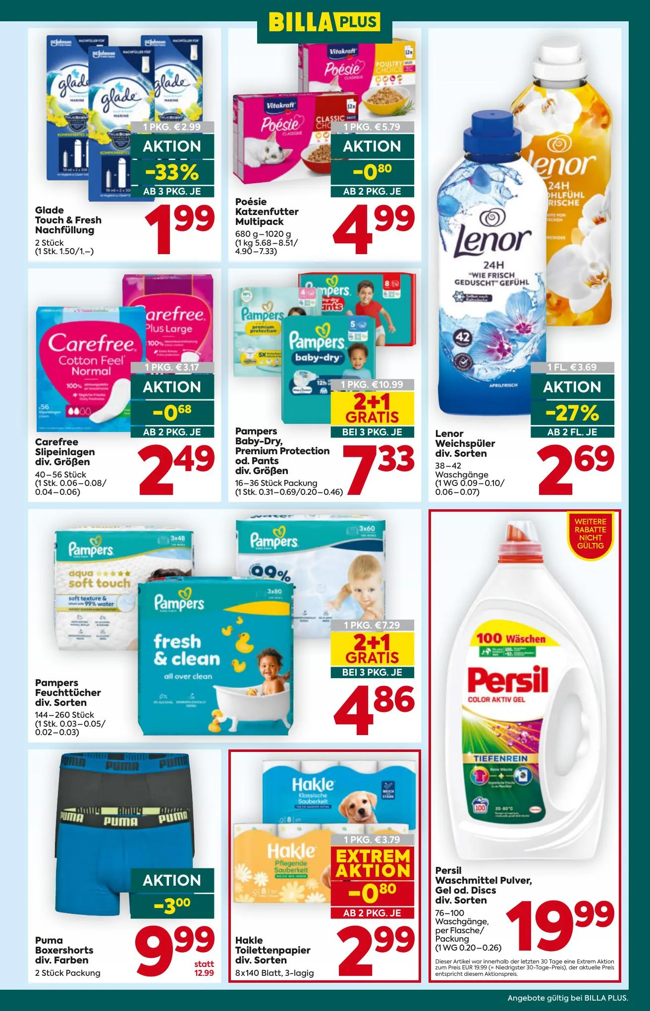 Billa akciós újság Plus 04.30–05.06 – 15. oldal