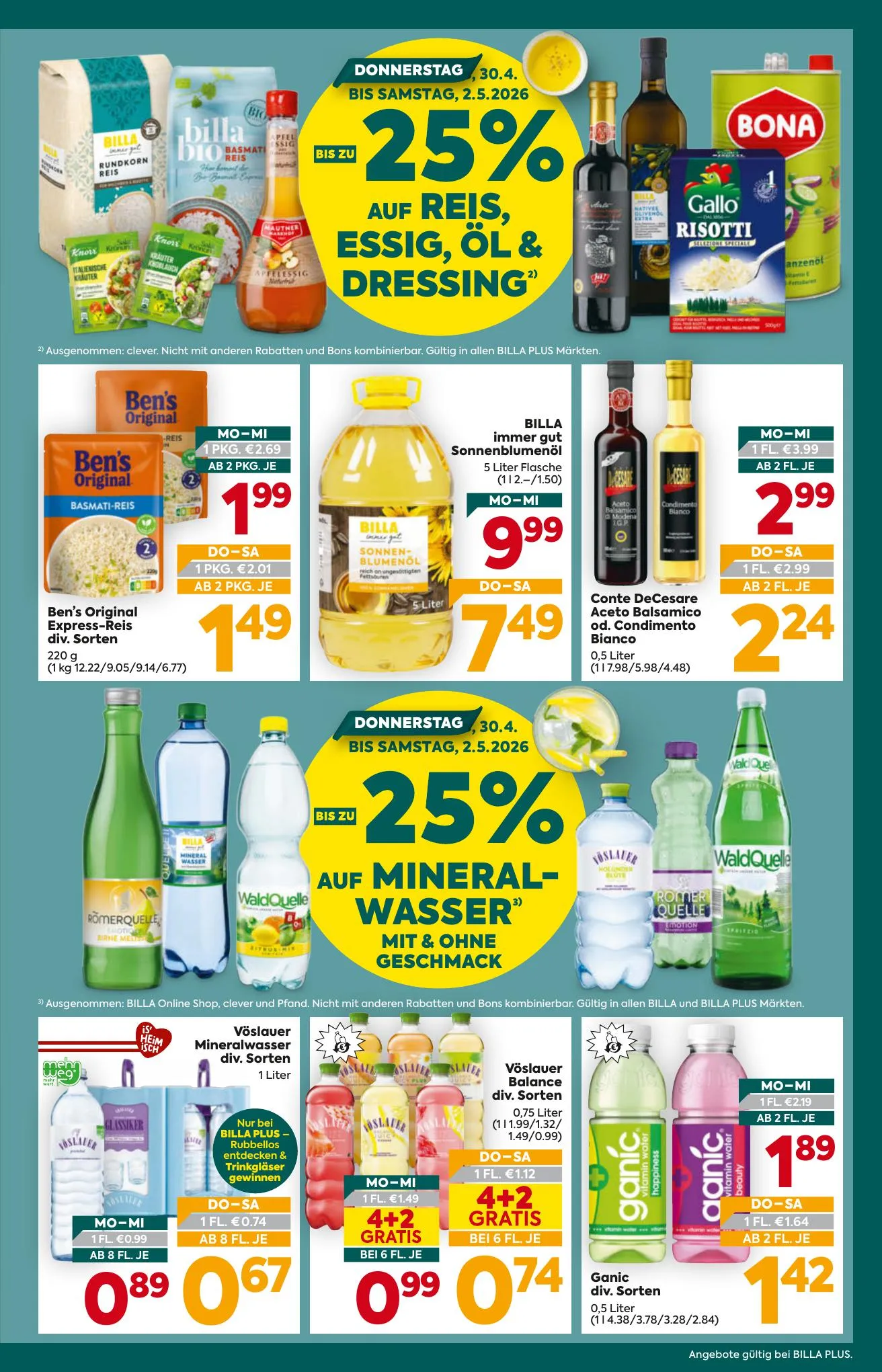Billa akciós újság Plus 04.30–05.06 – 3. oldal