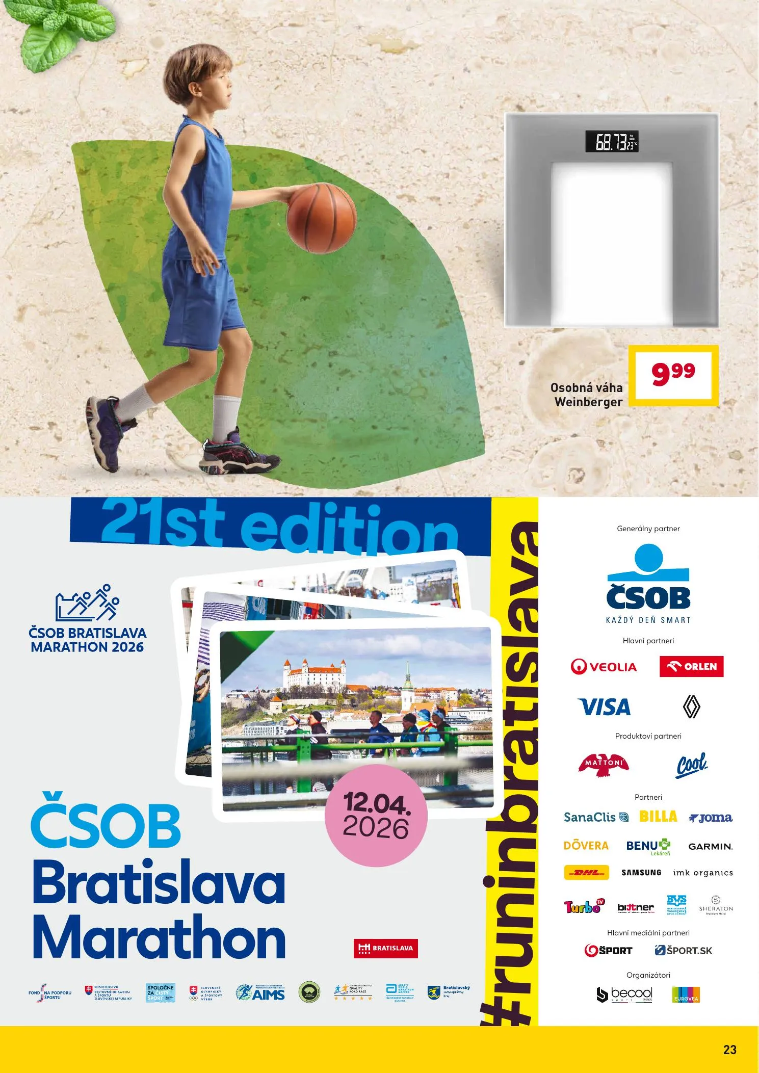 Billa akciós újság Szlovákia egészség 04.07–04.28 – 23. oldal