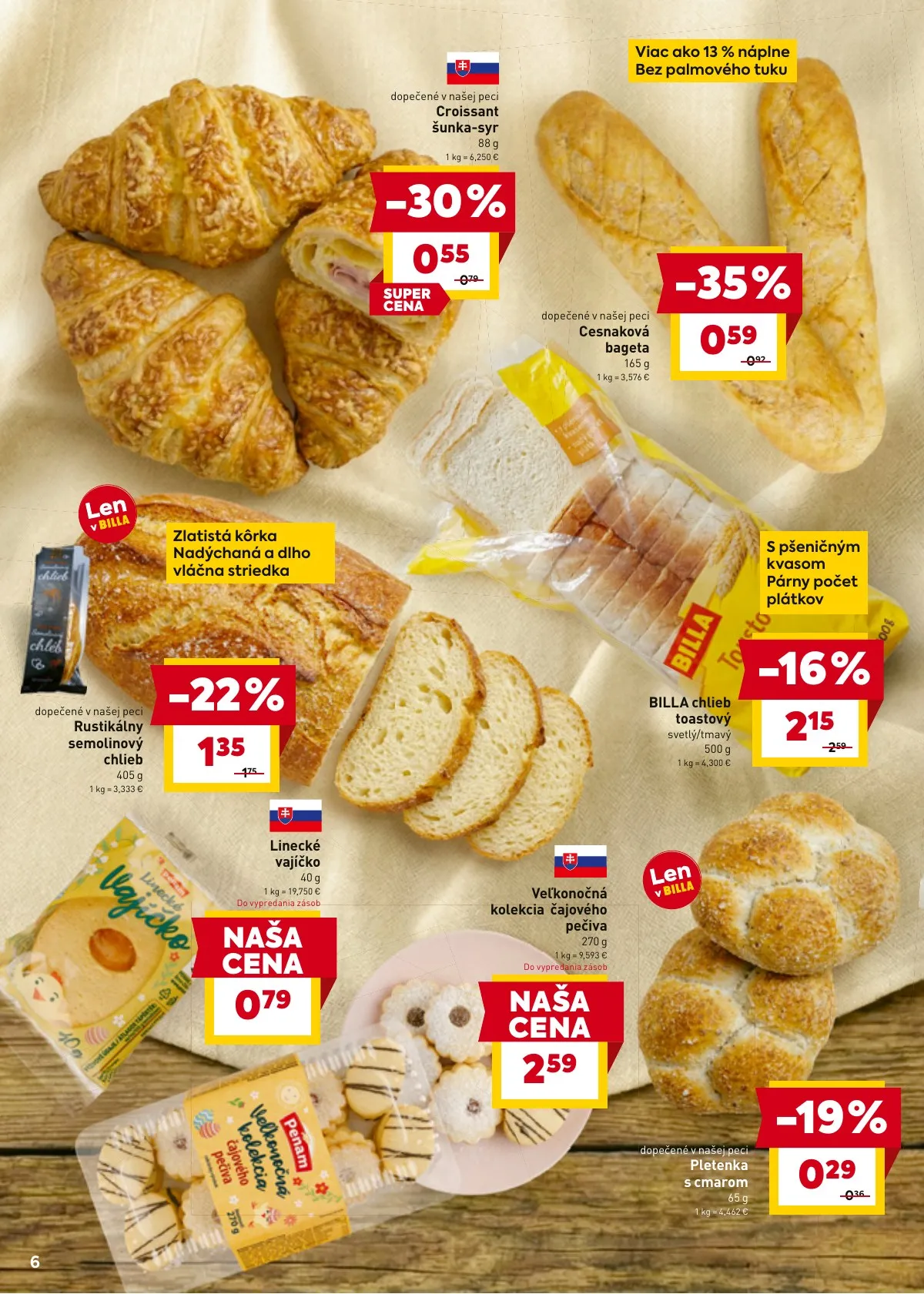 Billa akciós újság Szlovákia 03.25–03.29 – 8. oldal