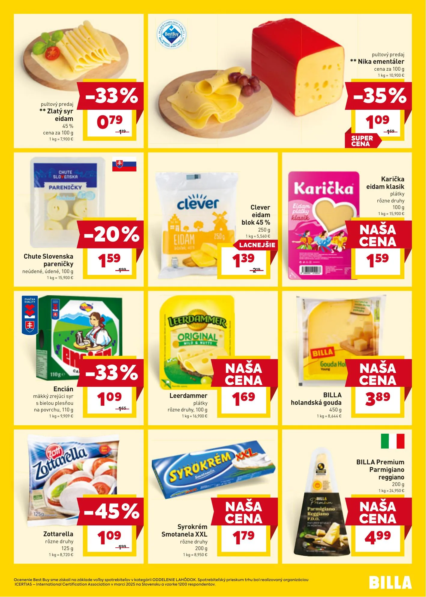 Billa akciós újság Szlovákia 04.07–04.14 – 11. oldal