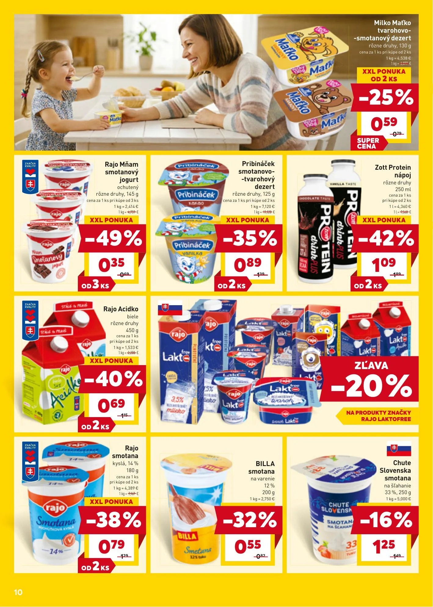 Billa akciós újság Szlovákia 04.07–04.14 – 12. oldal