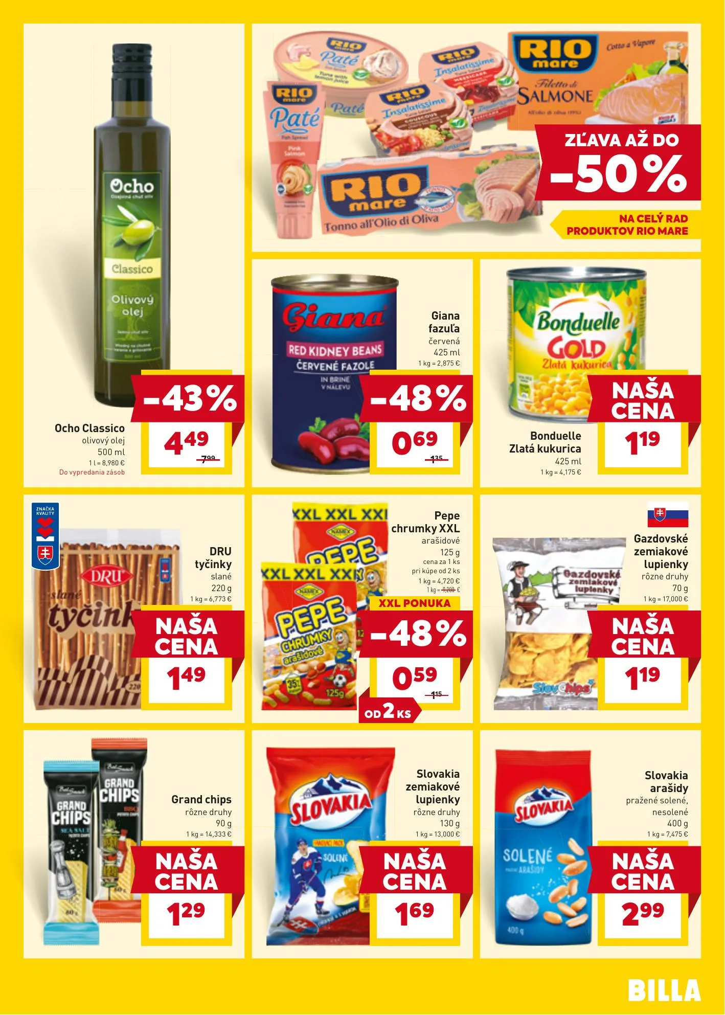 Billa akciós újság Szlovákia 04.07–04.14 – 17. oldal