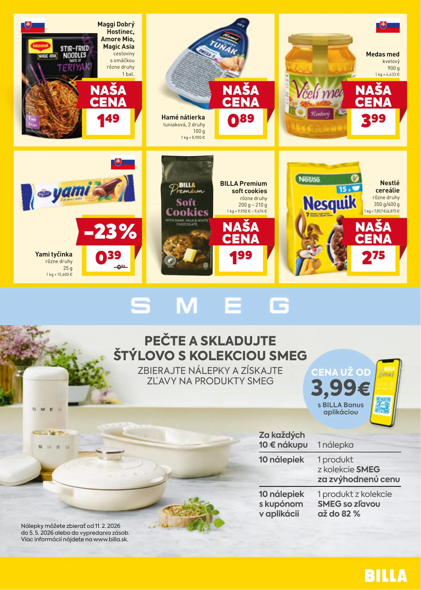 Billa akciós újság Szlovákia 04.07–04.14 – 19. oldal