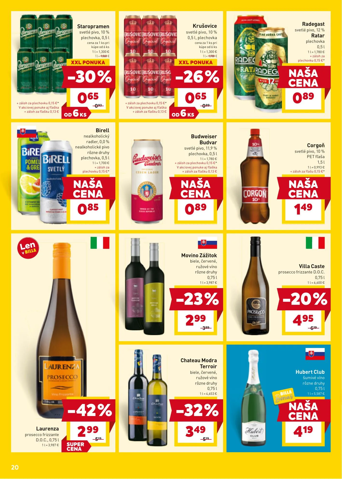 Billa akciós újság Szlovákia 04.07–04.14 – 22. oldal