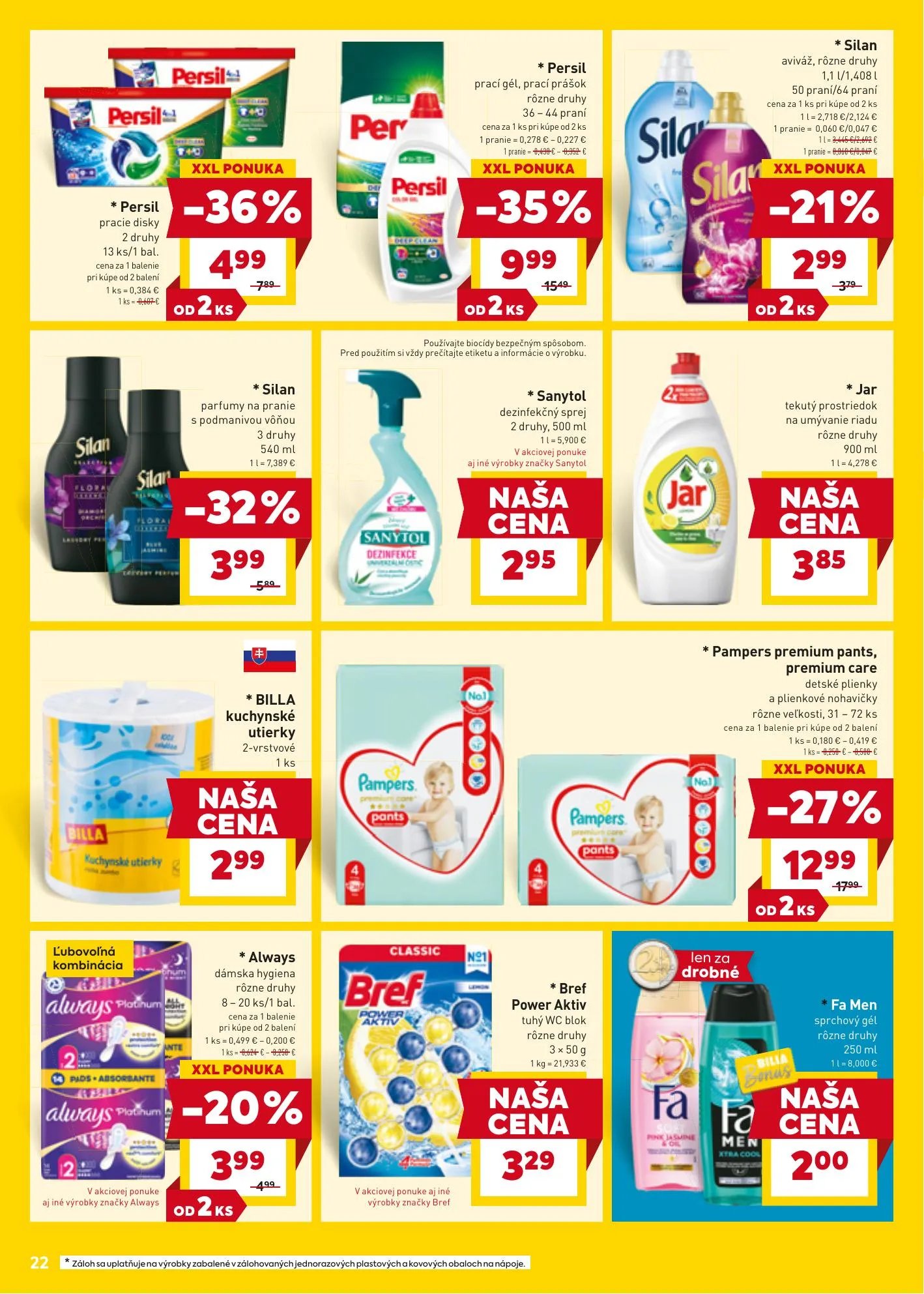 Billa akciós újság Szlovákia 04.07–04.14 – 24. oldal
