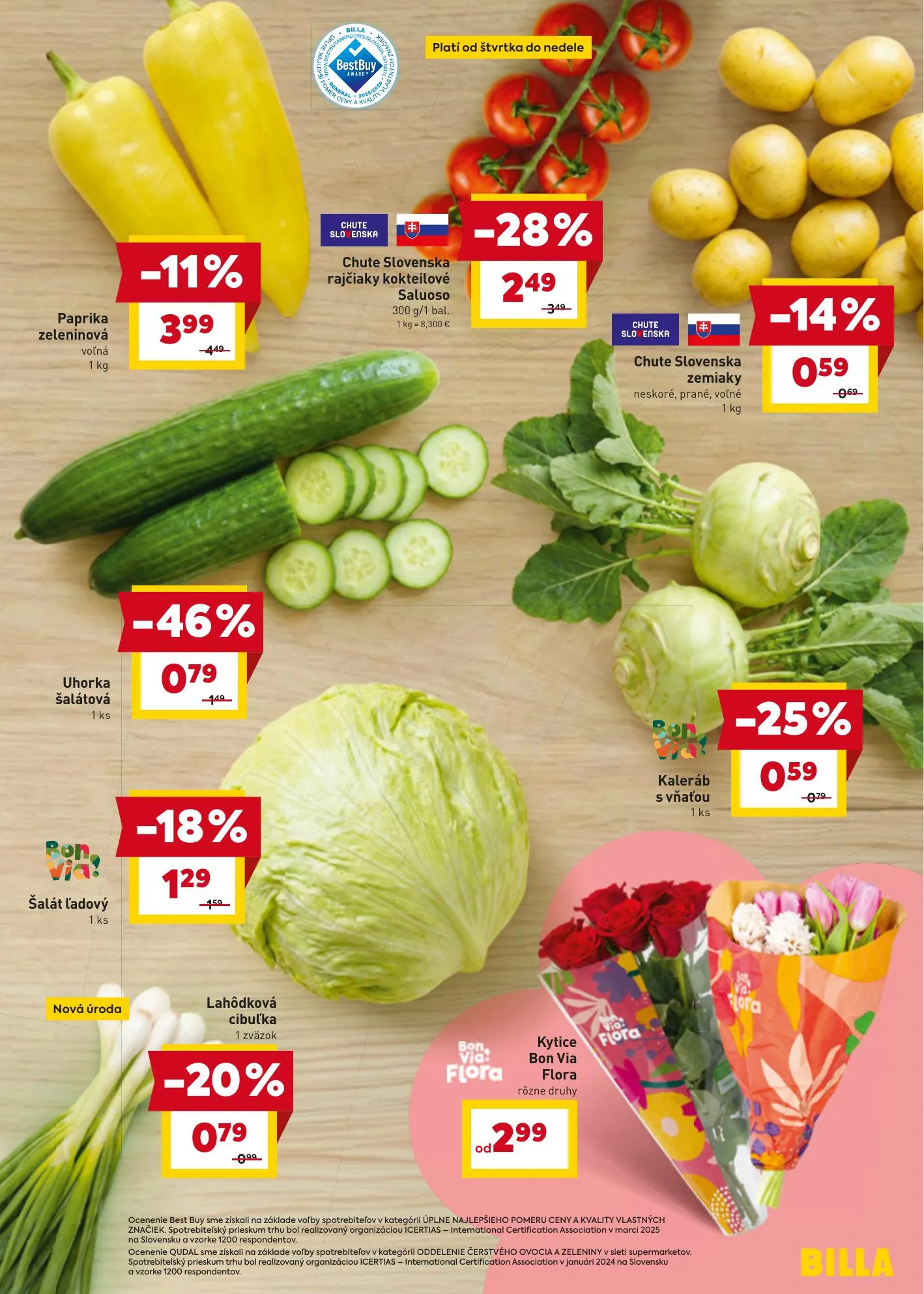 Billa akciós újság Szlovákia 04.07–04.14 – 5. oldal