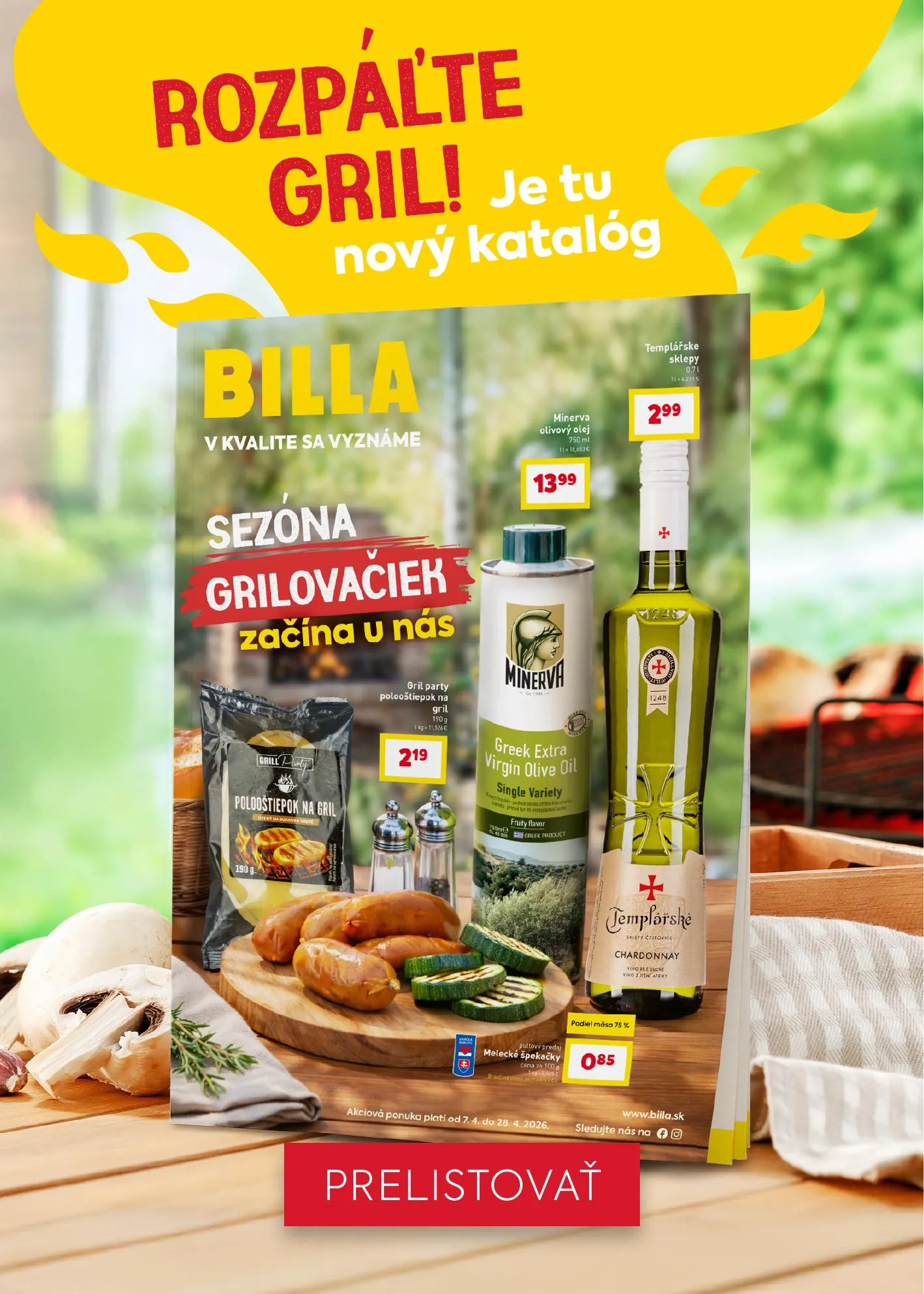 Billa akciós újság Szlovákia 04.15–04.21 – 28. oldal