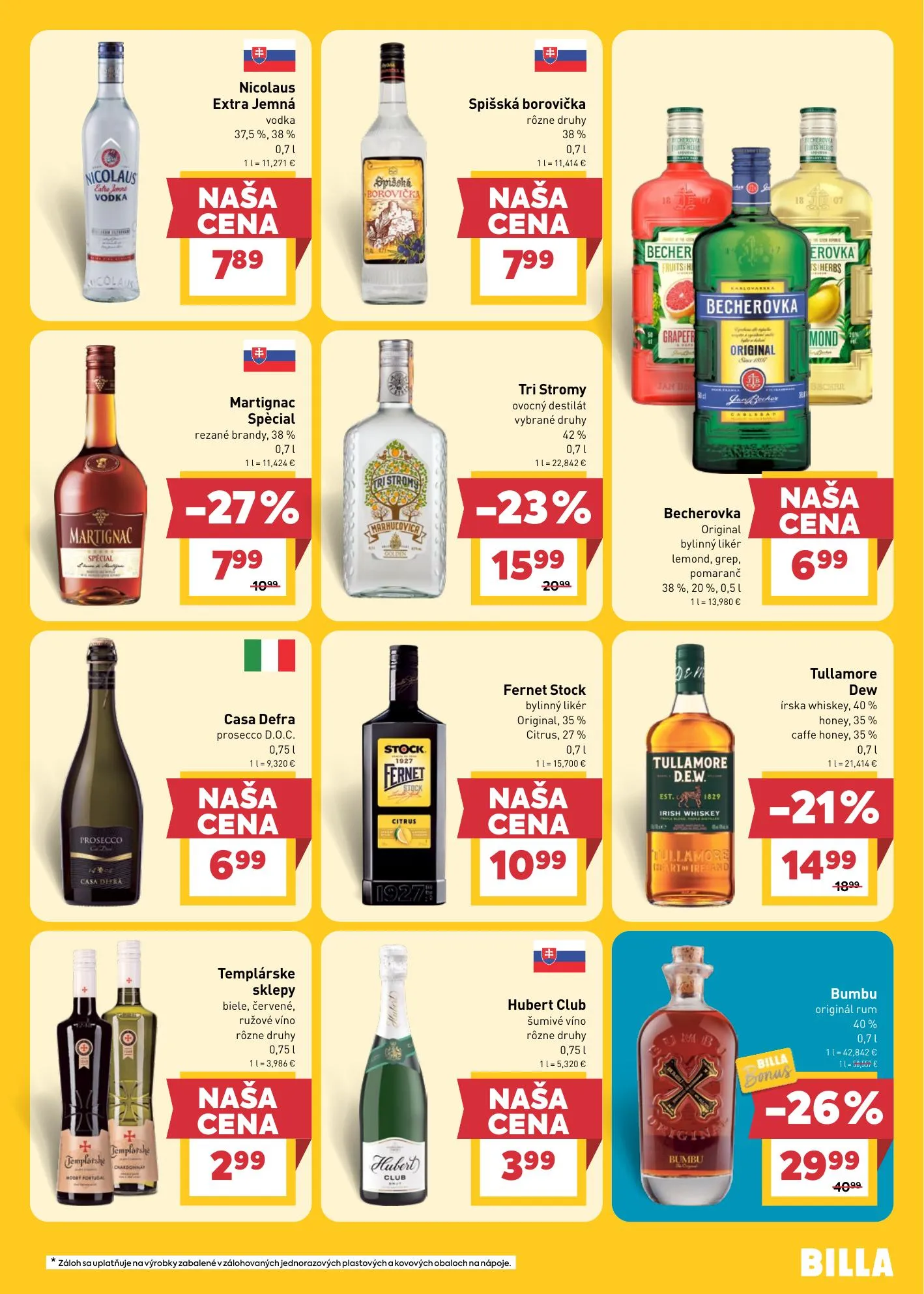Billa akciós újság Szlovákia 04.29–05.05 – 23. oldal