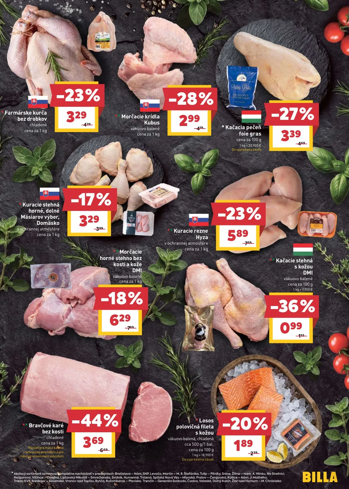 Billa akciós újság Szlovákia 05.13–05.19 – 7. oldal