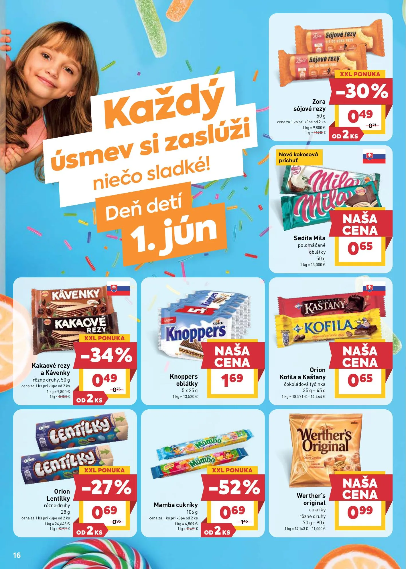 Billa akciós újság Szlovákia 05.27–06.02 – 16. oldal