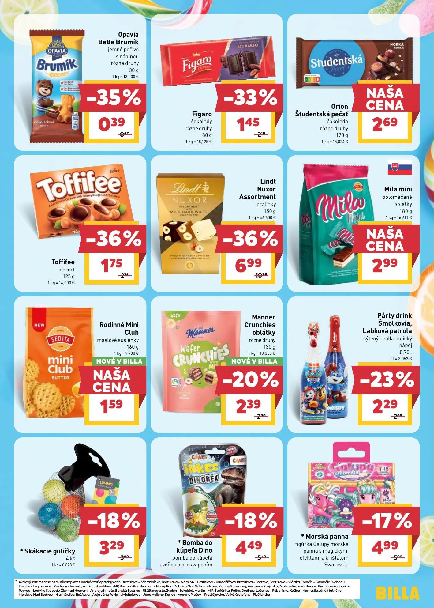 Billa akciós újság Szlovákia 05.27–06.02 – 17. oldal