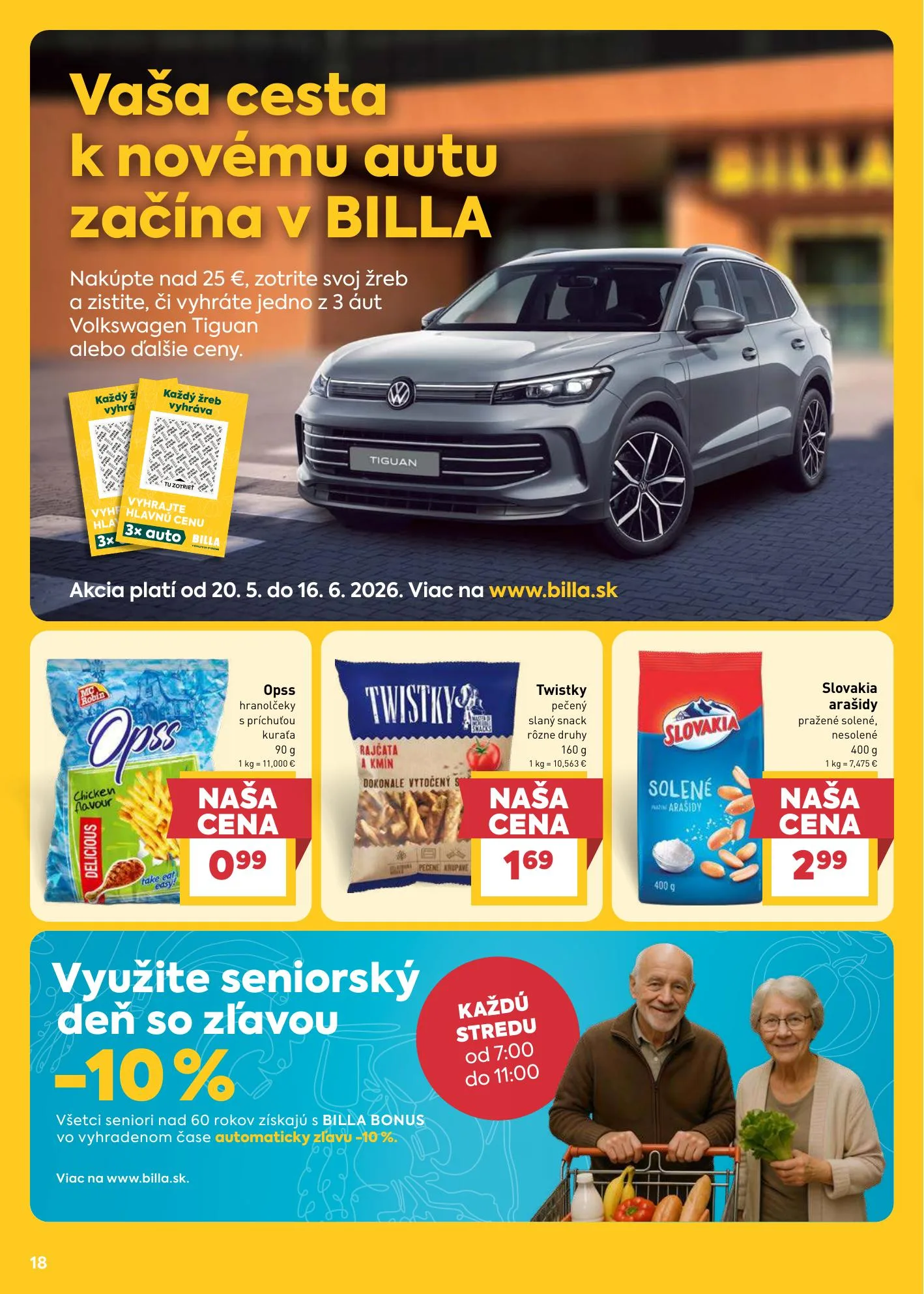 Billa akciós újság Szlovákia 05.27–06.02 – 18. oldal