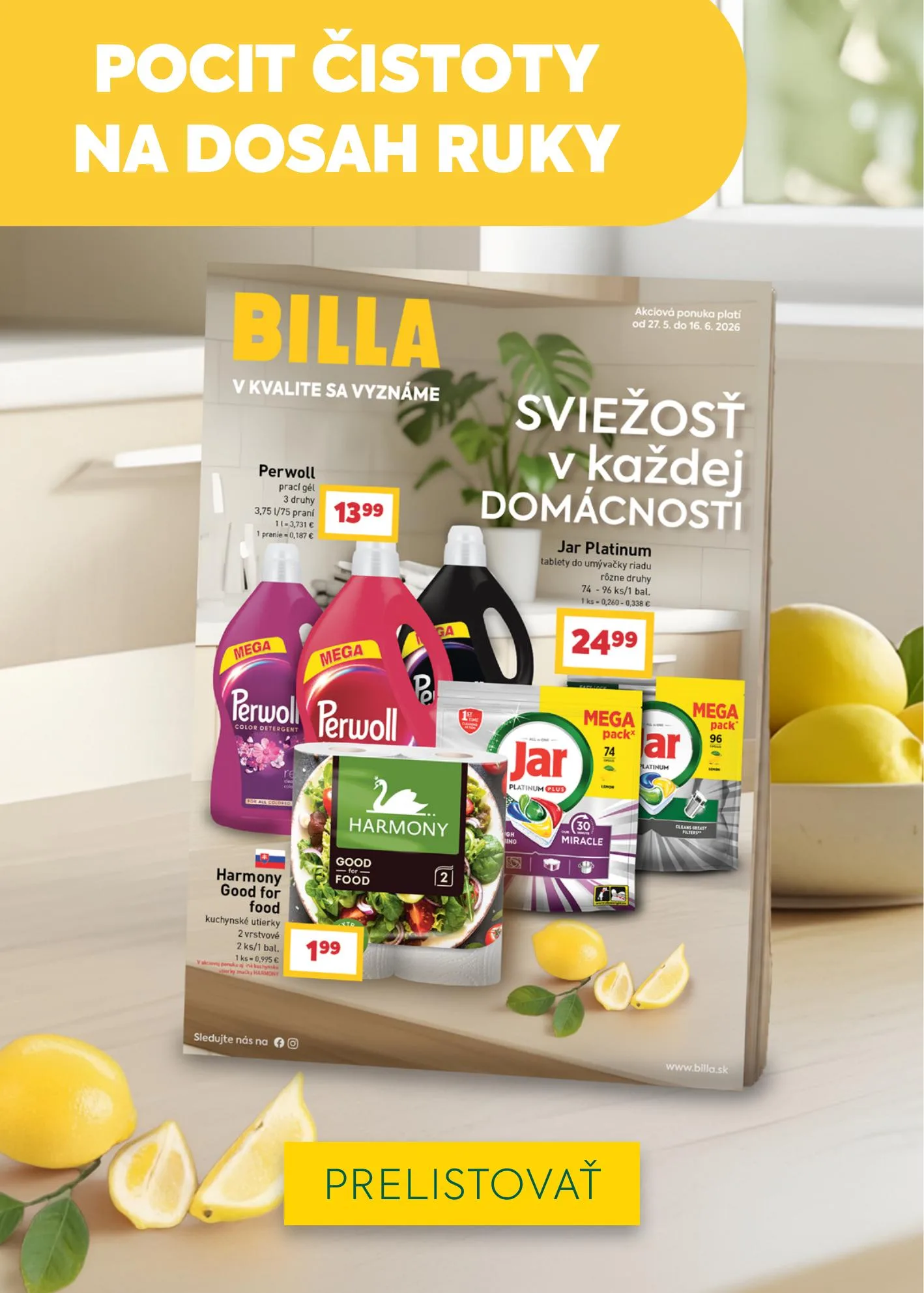 Billa akciós újság Szlovákia 05.27–06.02 – 27. oldal