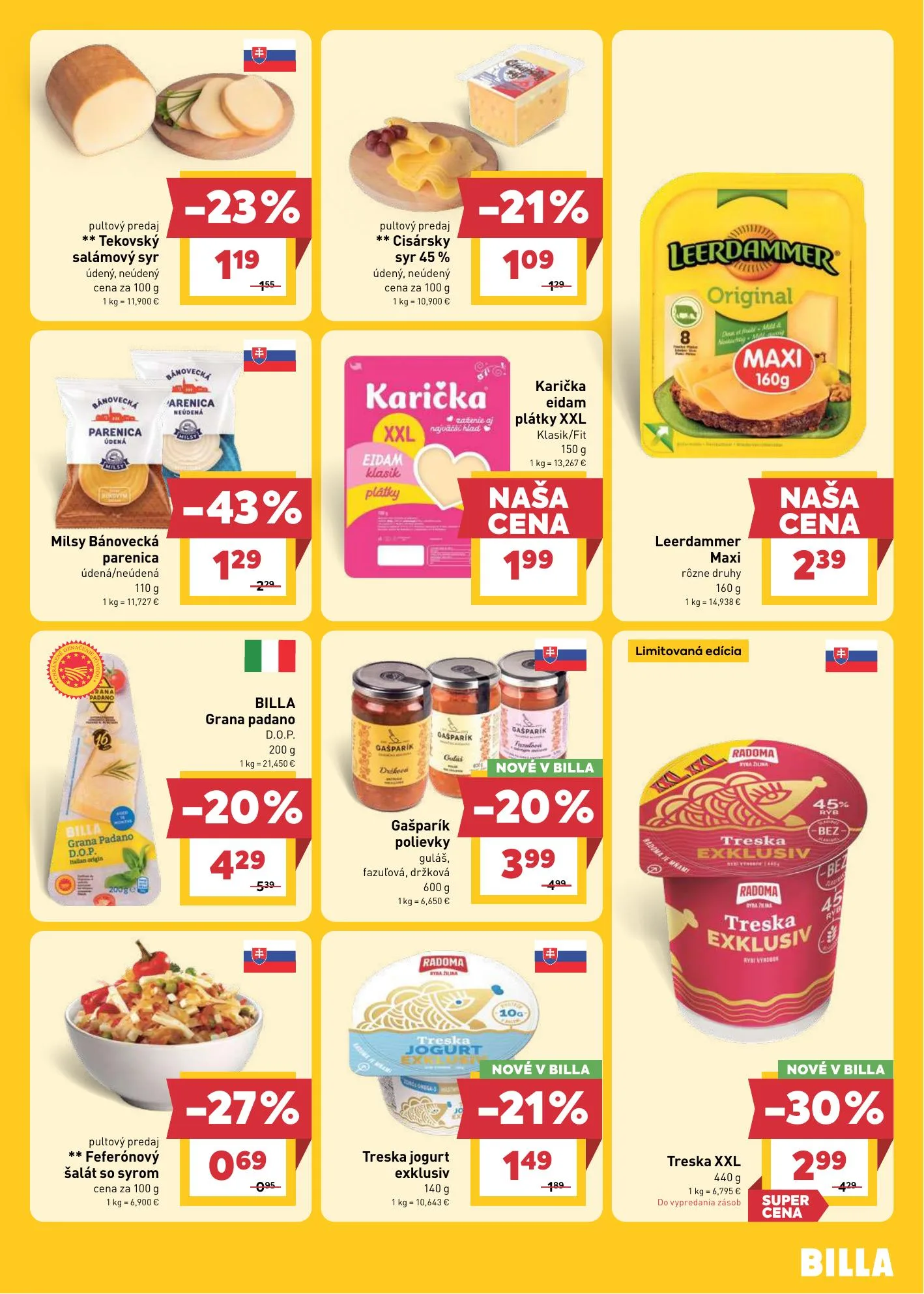 Billa akciós újság Szlovákia 05.27–06.02 – 9. oldal