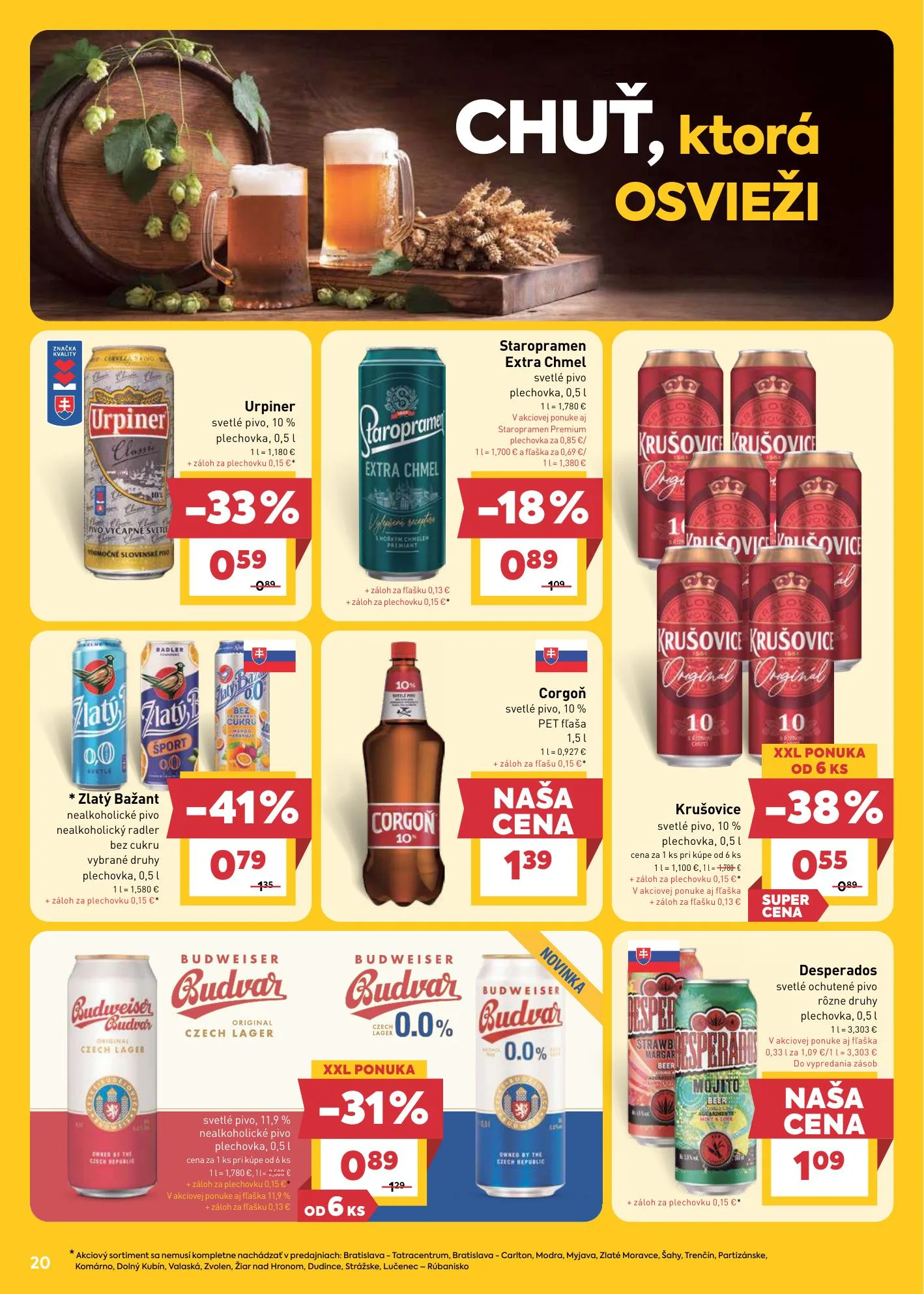 Billa akciós újság Szlovákia 06.03–06.09 – 22. oldal