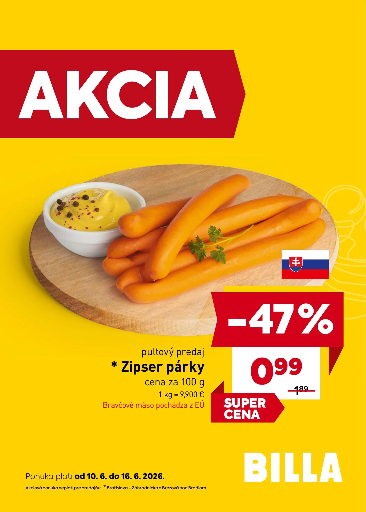 Billa akciós újság Szlovákia 06.10–06.16 – 13. oldal