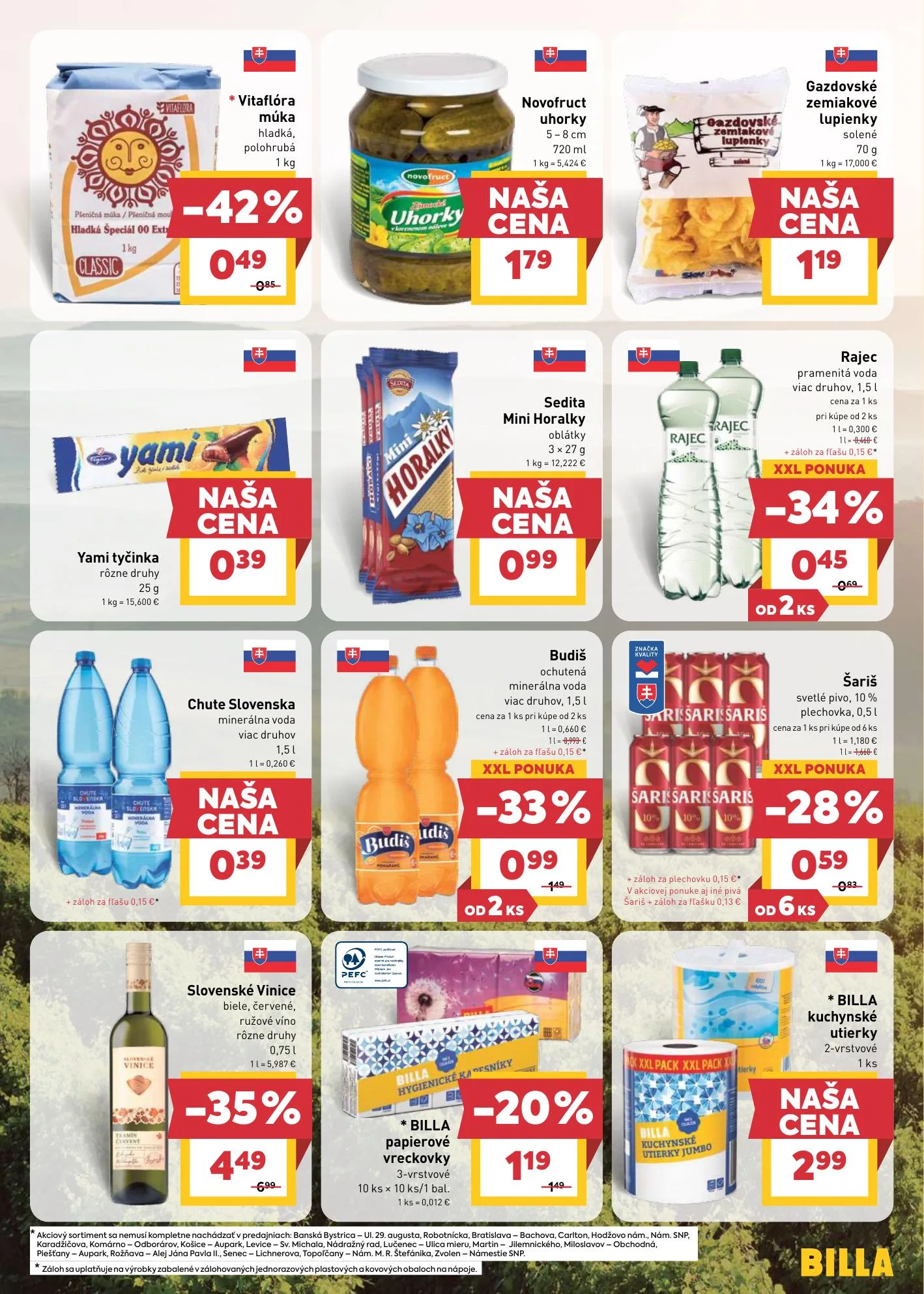 Billa akciós újság Szlovákia 06.10–06.16 – 17. oldal