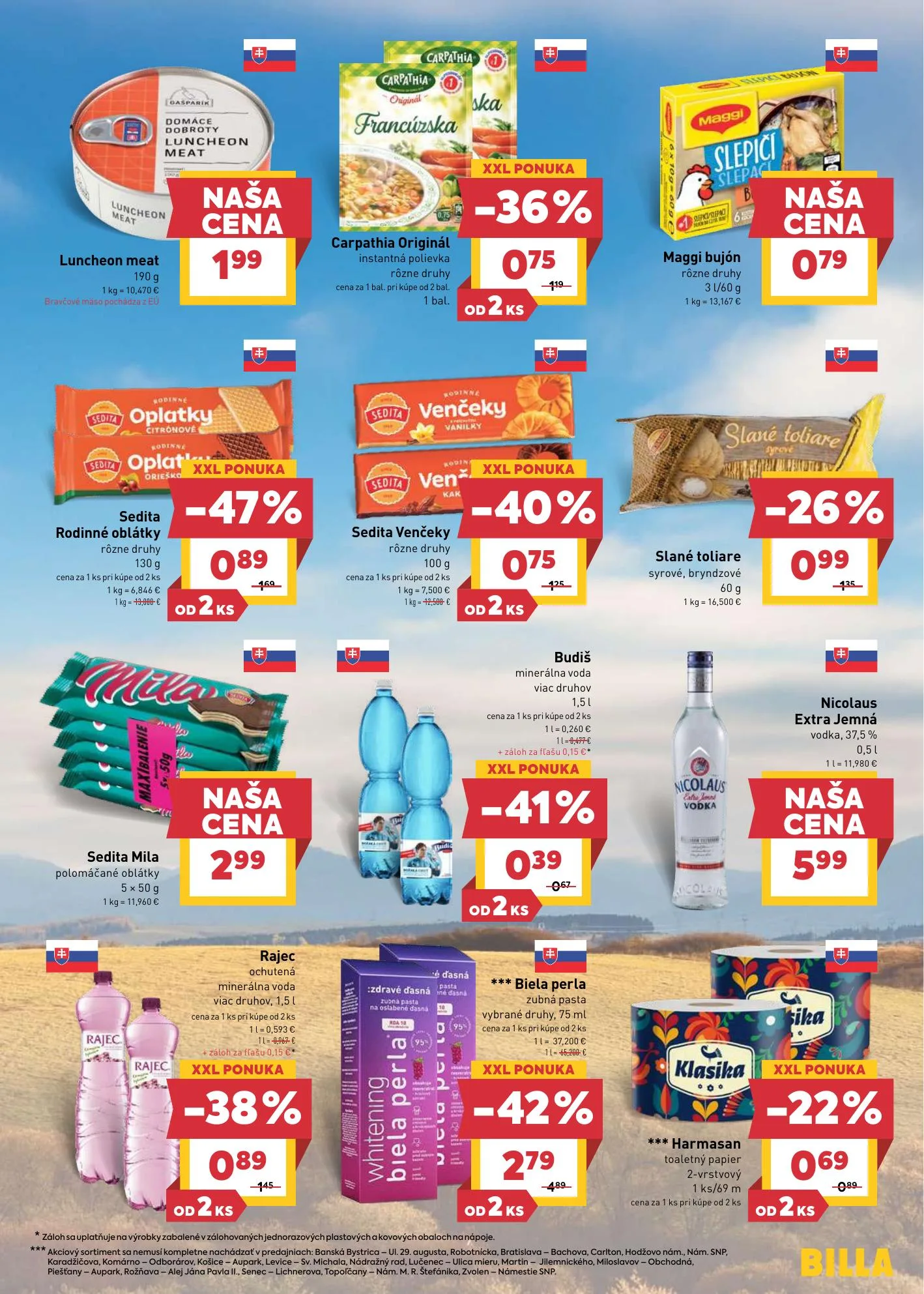 Billa akciós újság Szlovákia 06.17–06.23 – 13. oldal