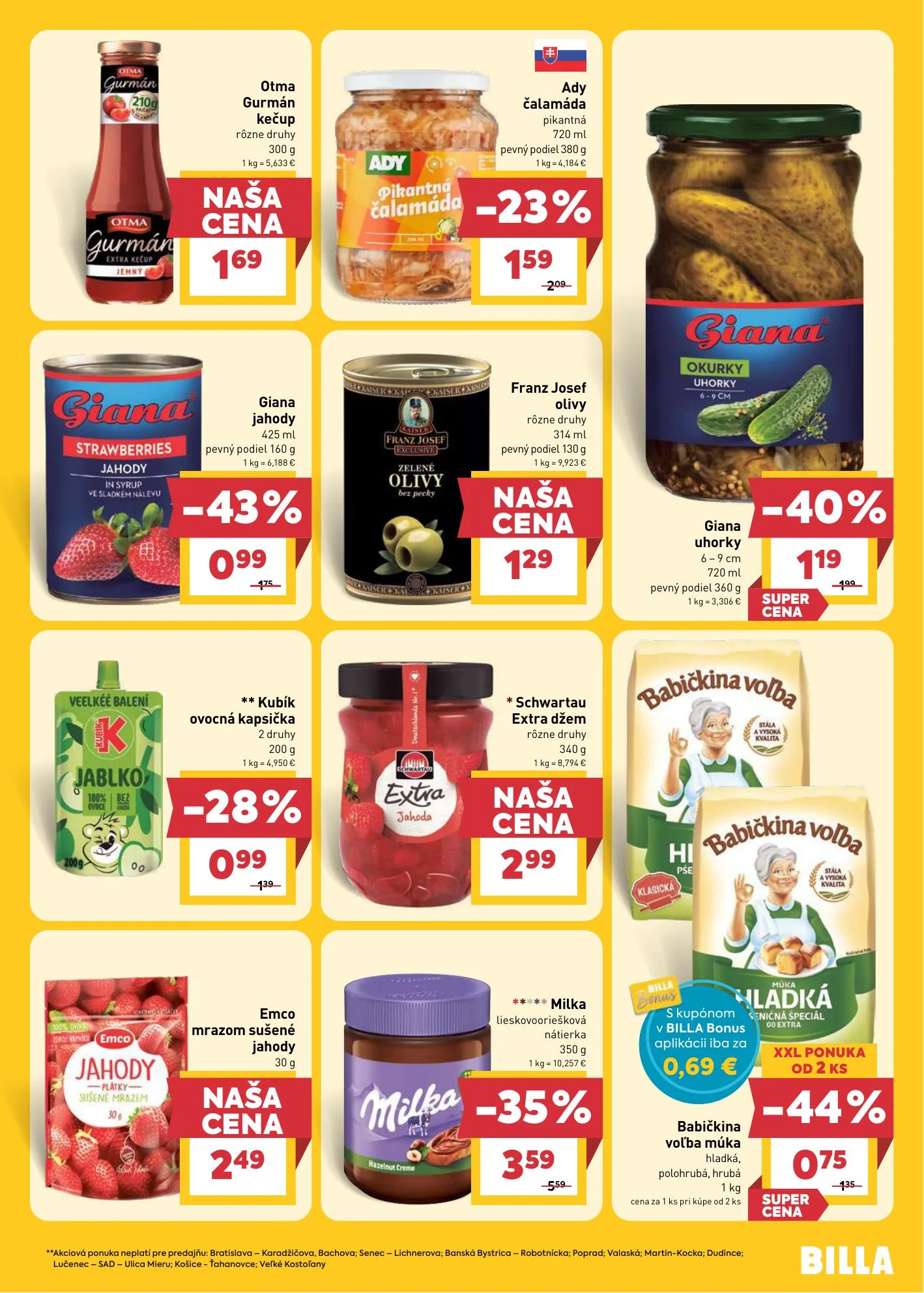 Billa akciós újság Szlovákia 06.17–06.23 – 15. oldal