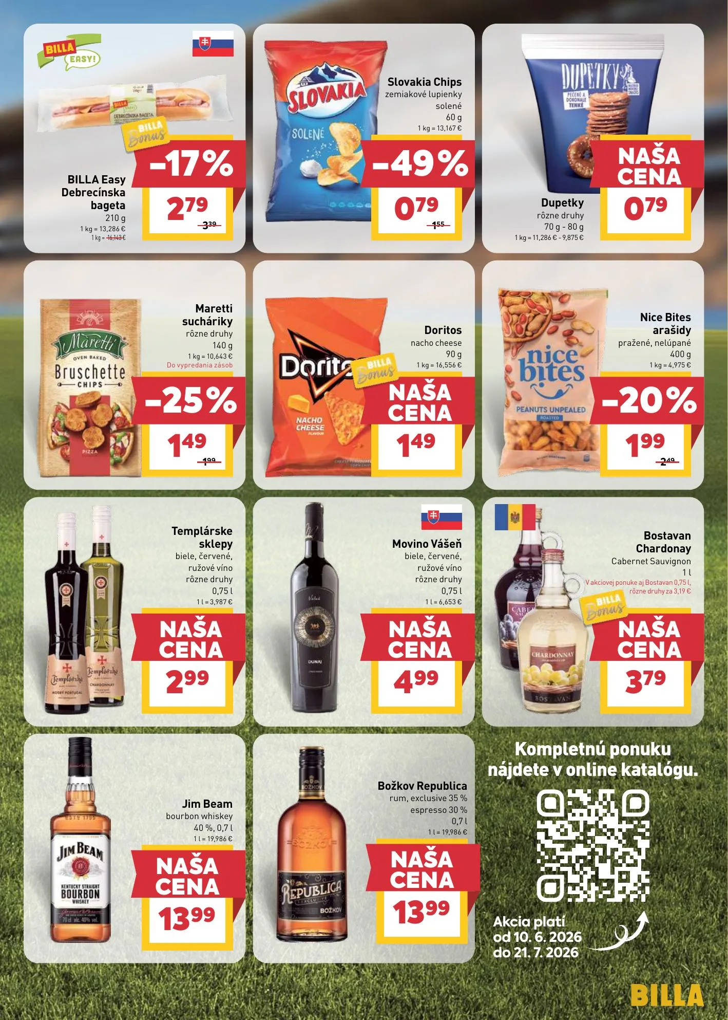 Billa akciós újság Szlovákia 06.17–06.23 – 19. oldal