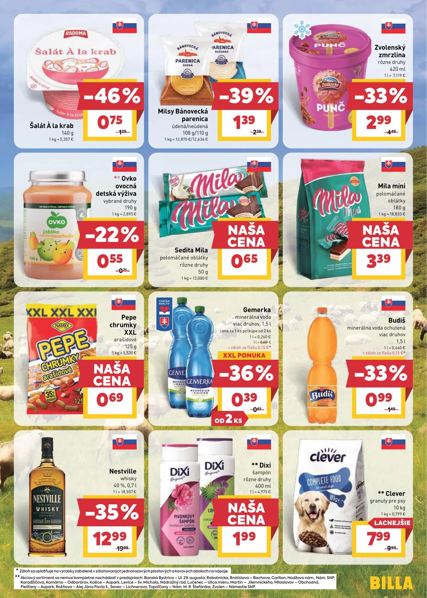 Billa akciós újság Szlovákia 06.24–06.30 – 13. oldal