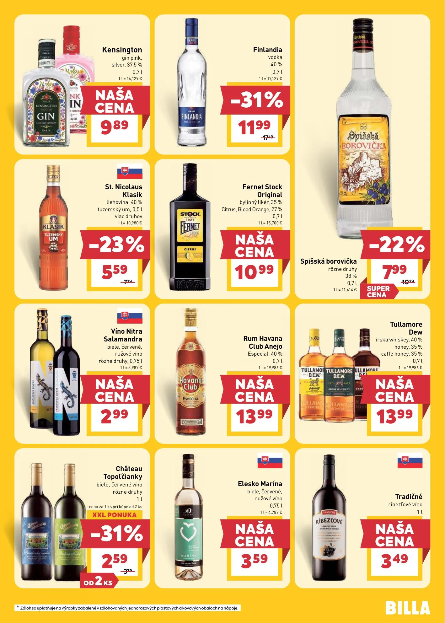 Billa akciós újság Szlovákia 06.24–06.30 – 21. oldal