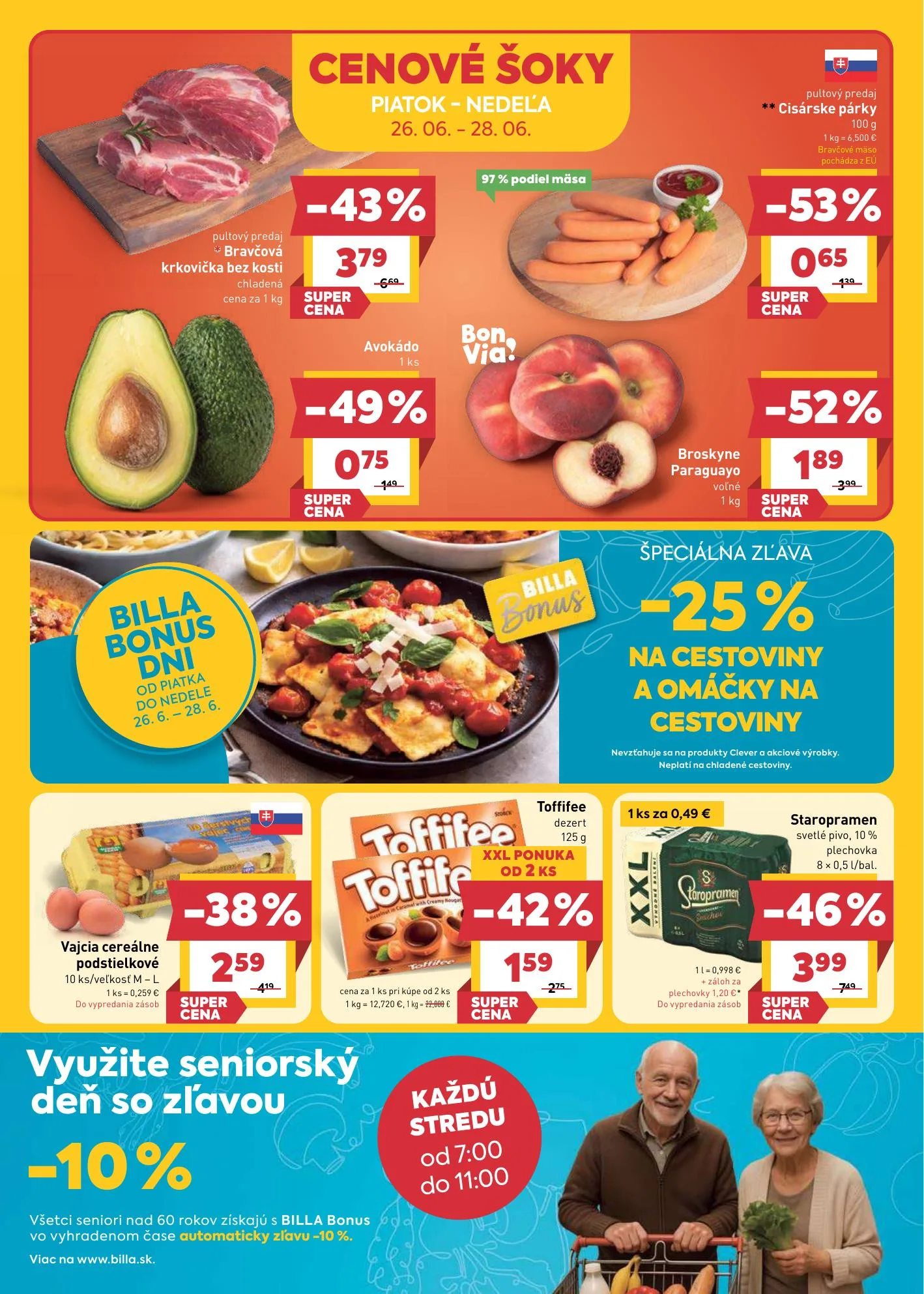 Billa akciós újság Szlovákia 06.24–06.30 – 24. oldal