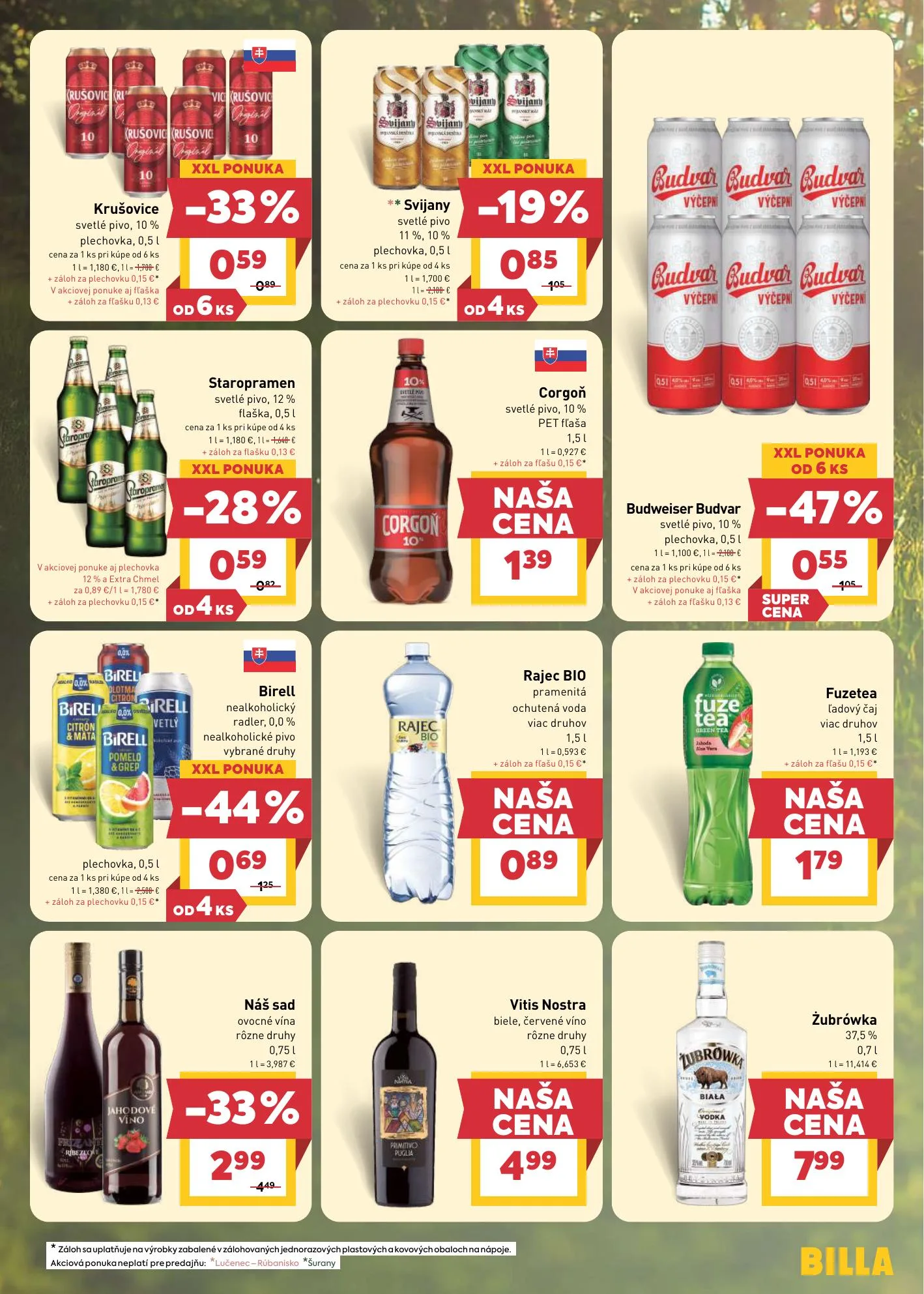 Billa akciós újság Szlovákia 07.01–07.07 – 13. oldal
