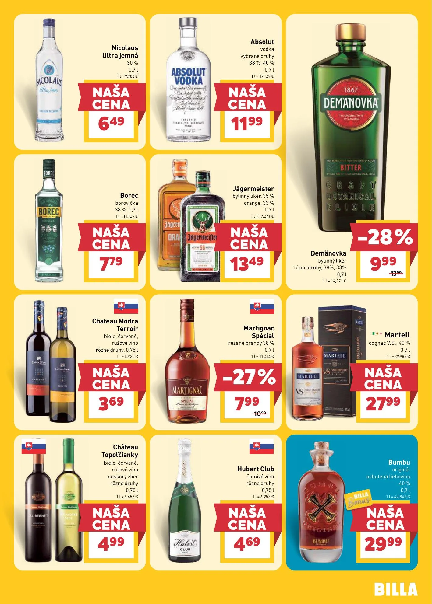 Billa akciós újság Szlovákia 07.01–07.07 – 21. oldal