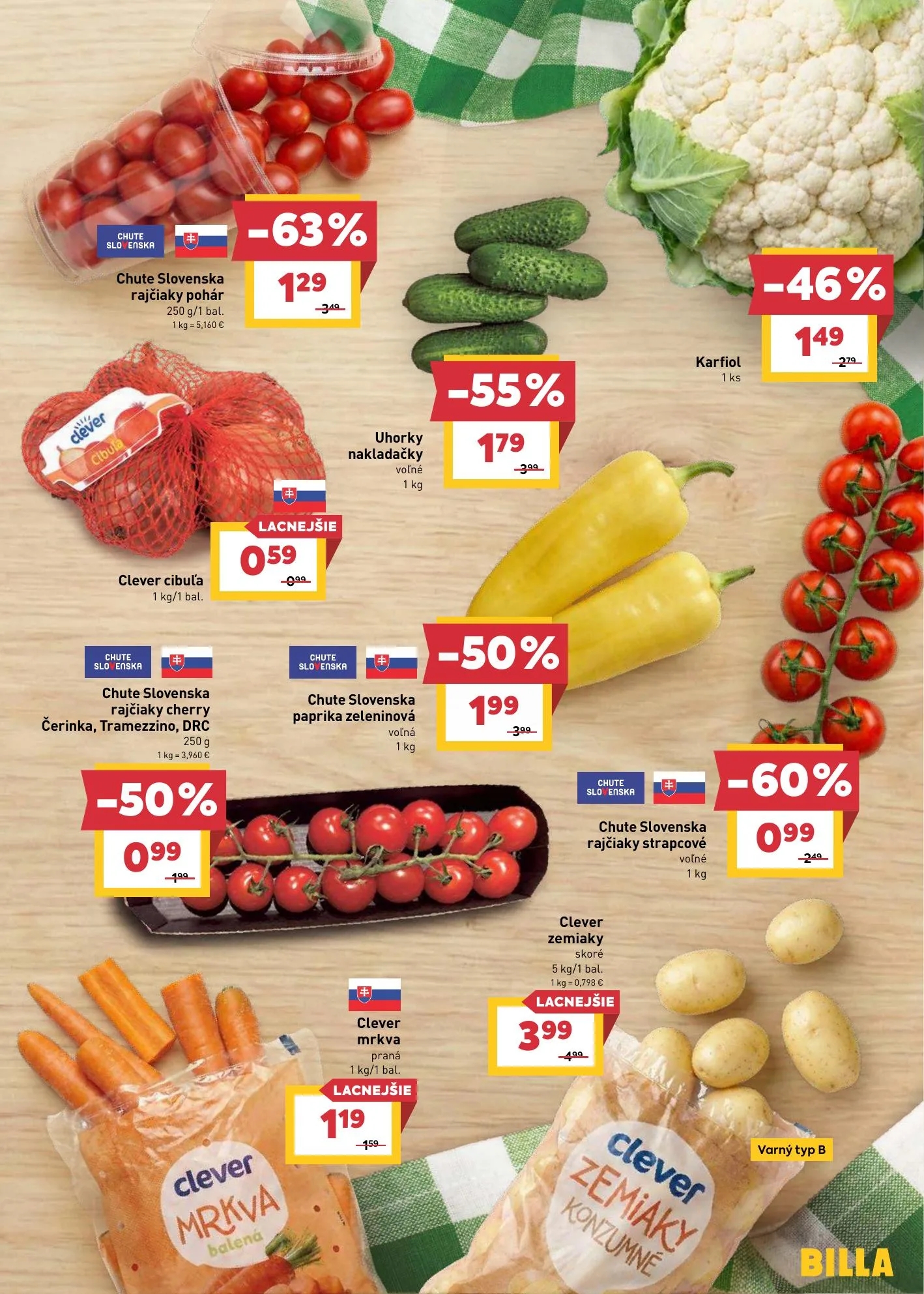 Billa akciós újság Szlovákia 07.08–07.14 – 5. oldal