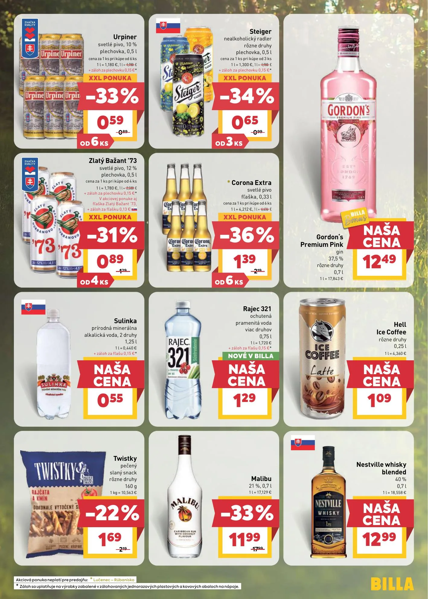 Billa akciós újság Szlovákia 07.15–07.21 – 13. oldal