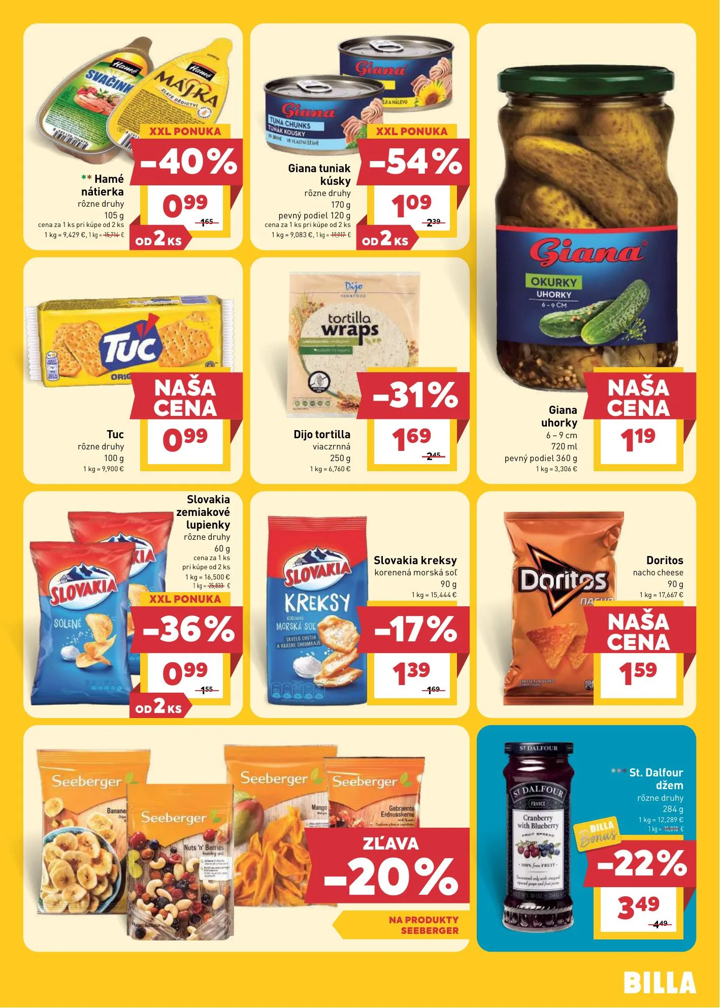 Billa akciós újság Szlovákia 07.15–07.21 – 15. oldal