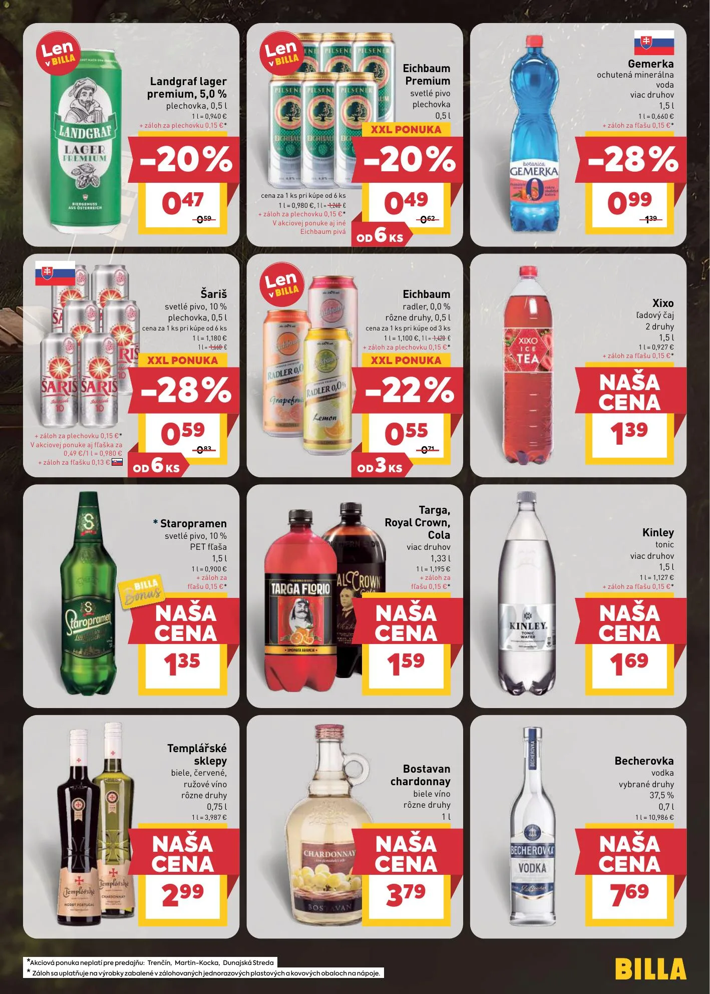 Billa akciós újság Szlovákia 07.22–07.28 – 13. oldal