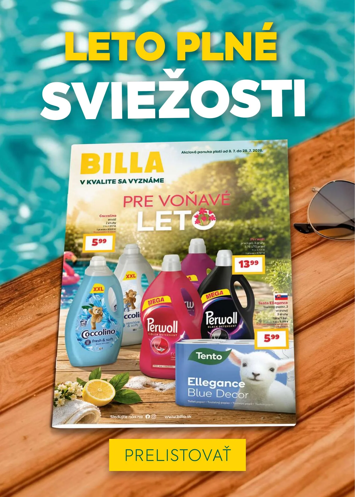 Billa akciós újság Szlovákia 07.22–07.28 – 31. oldal