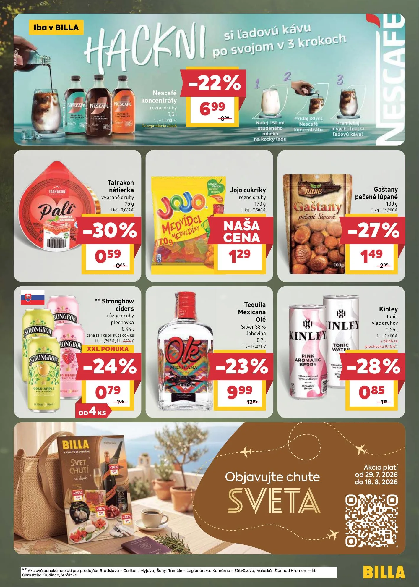Billa akciós újság Szlovákia 07.29–08.04 – 13. oldal